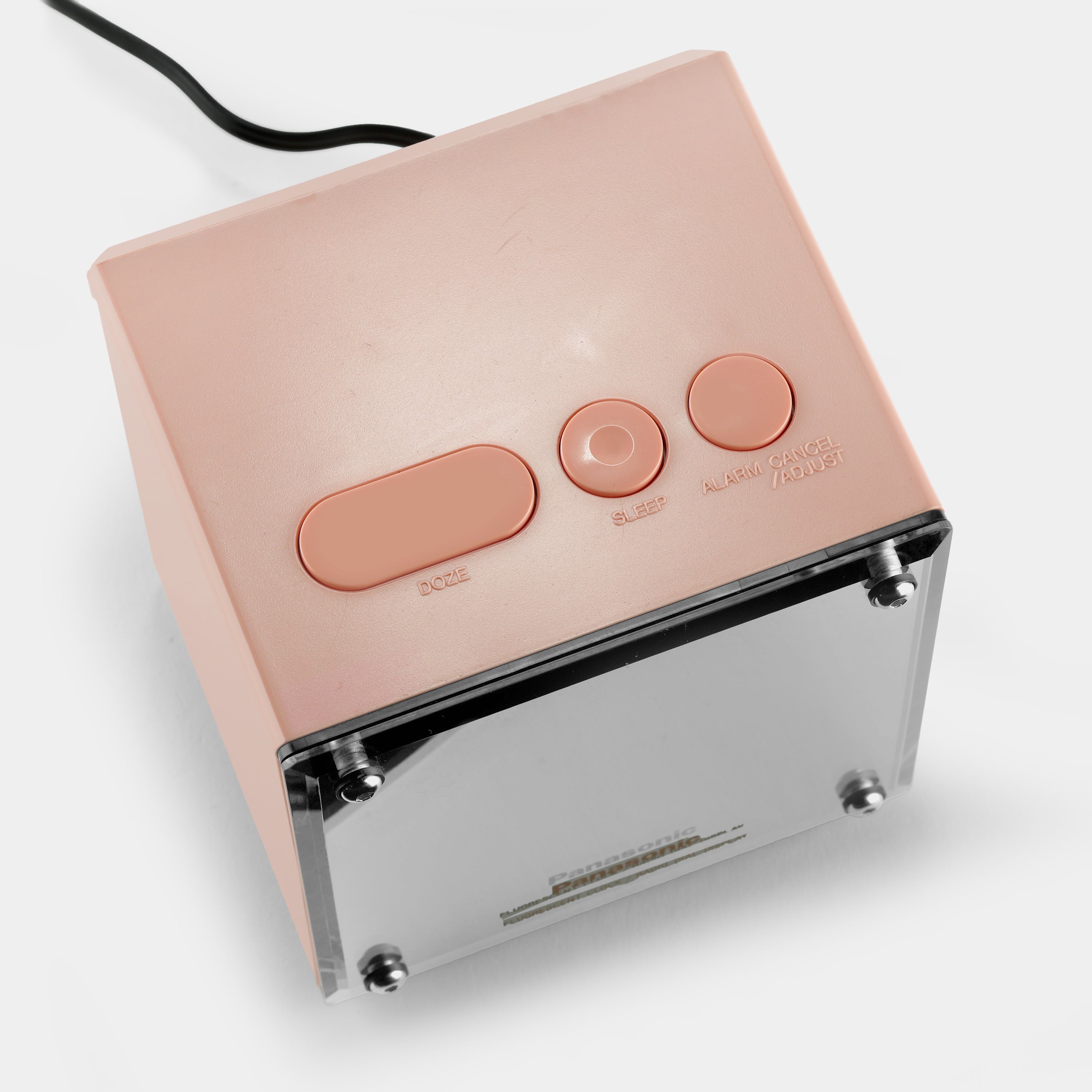 Panasonic RC-58 Pink Alarm Clock Radio