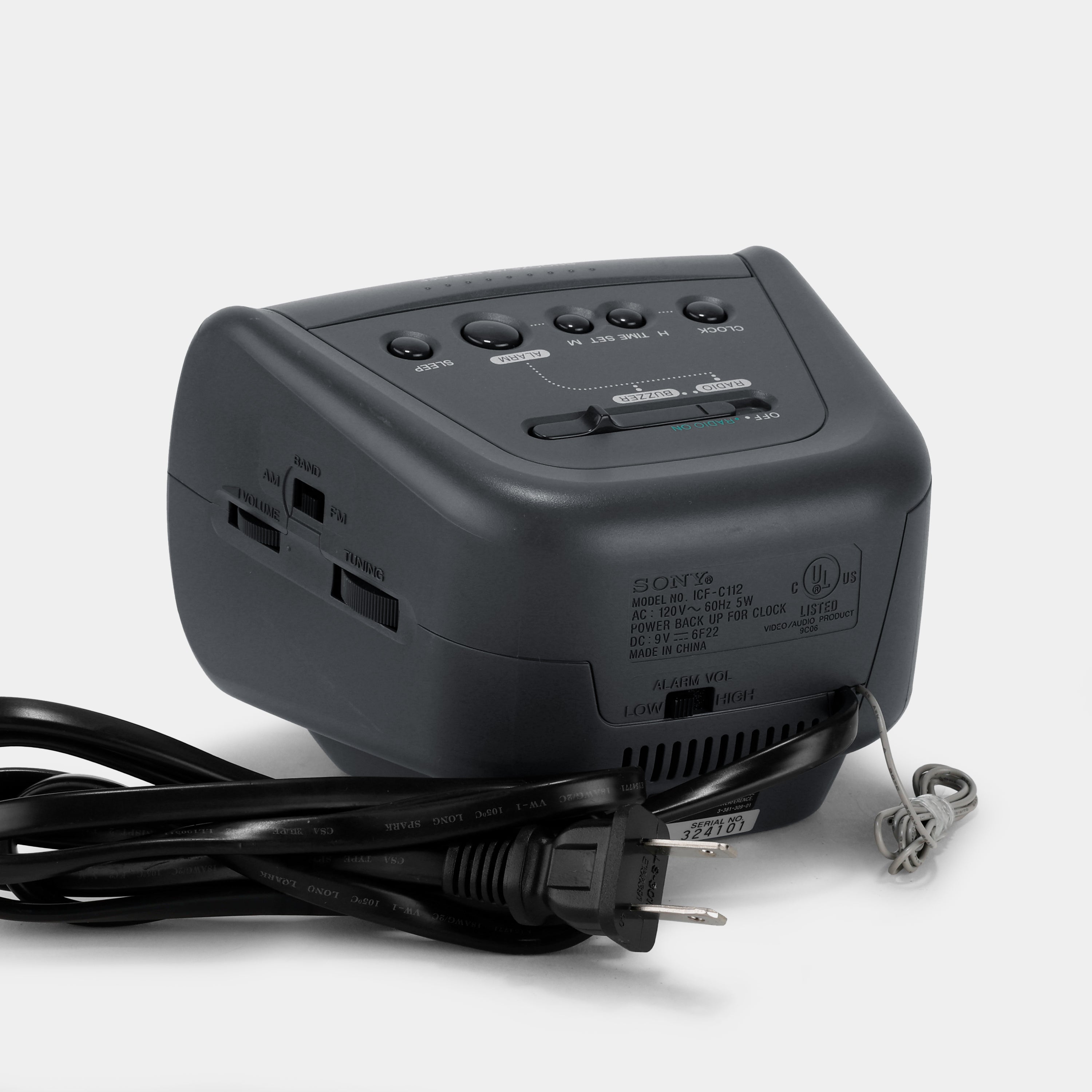 Sony Dream Machine ICF-C112 Radio Alarm Clock