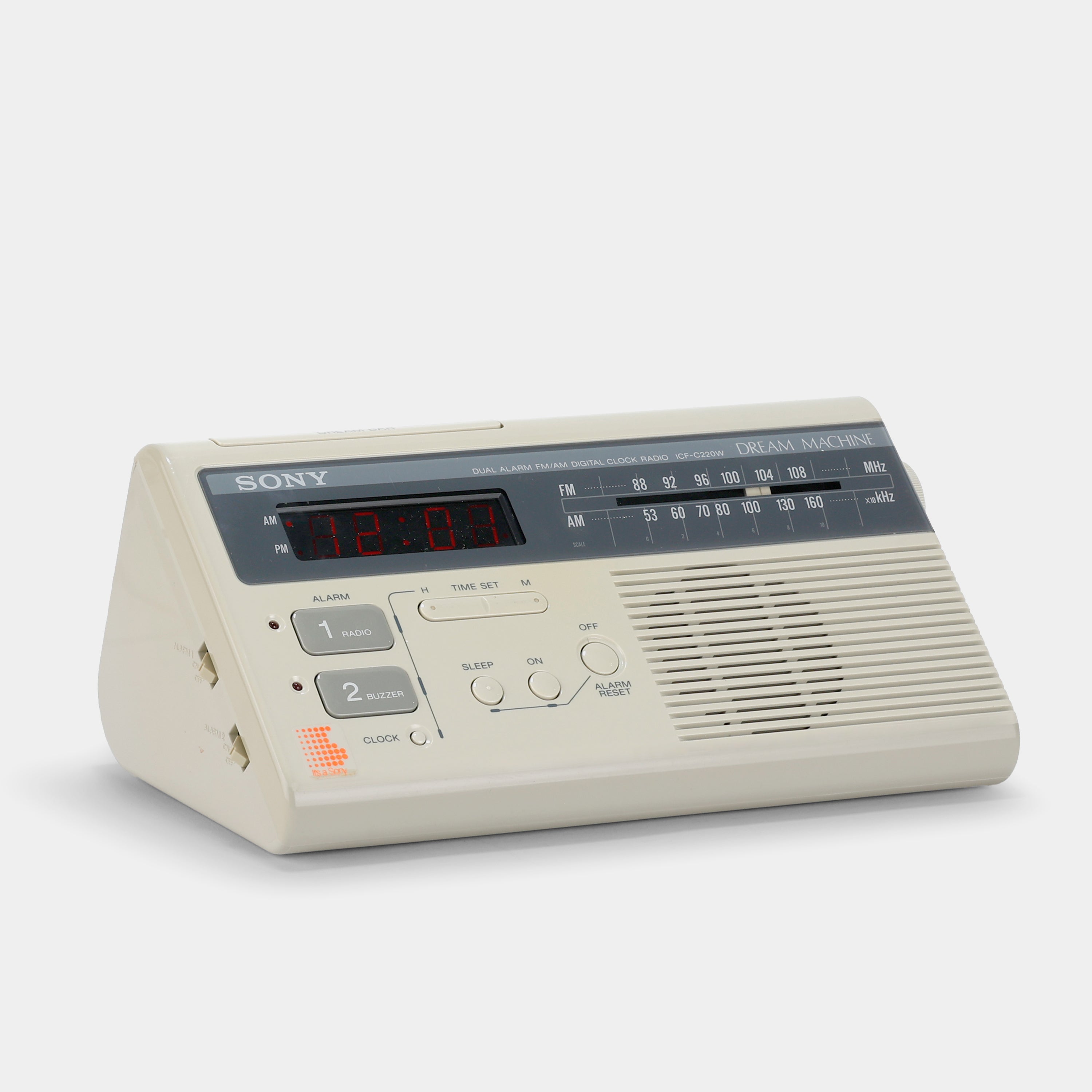 Sony Dream Machine ICF-C220W Alarm Clock Radio