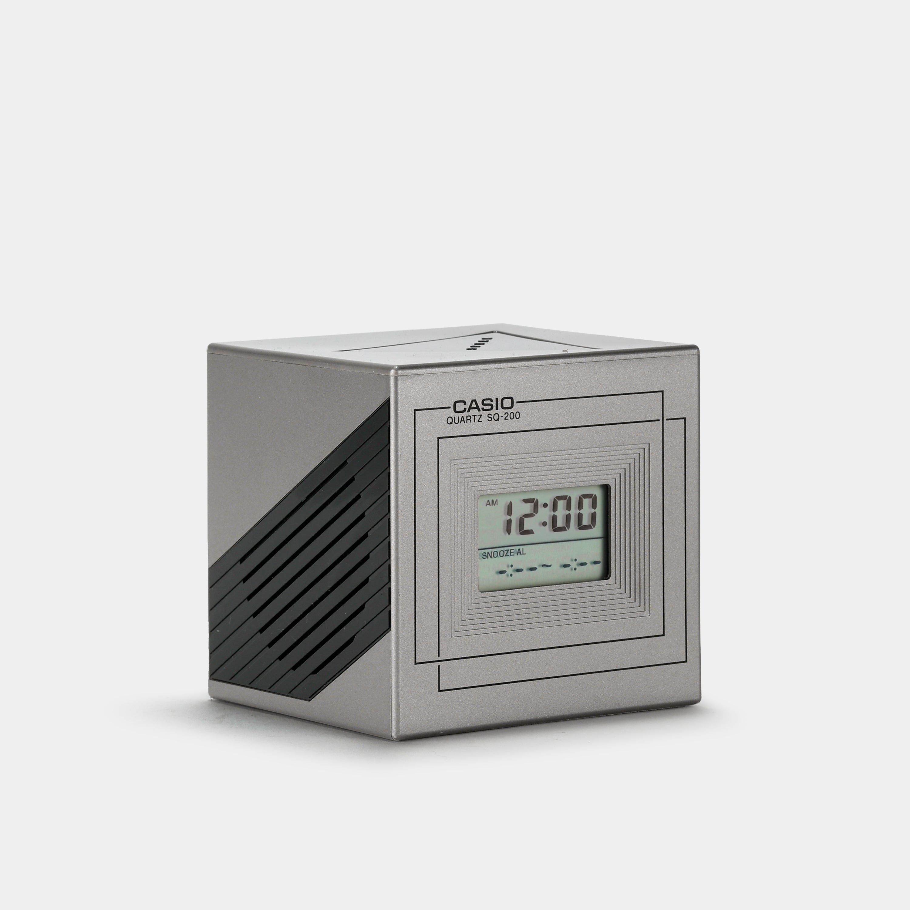 Casio SQ-200 Grey Alarm Clock – Retrospekt