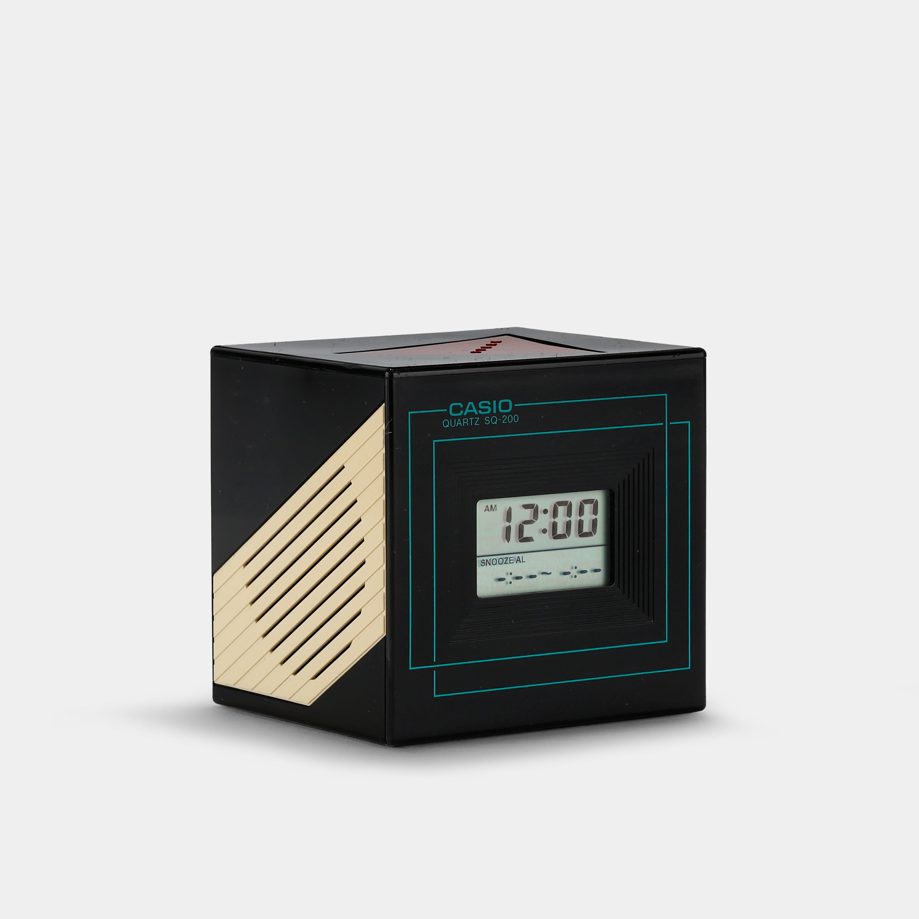 Casio SQ-200 Black Alarm Clock – Retrospekt