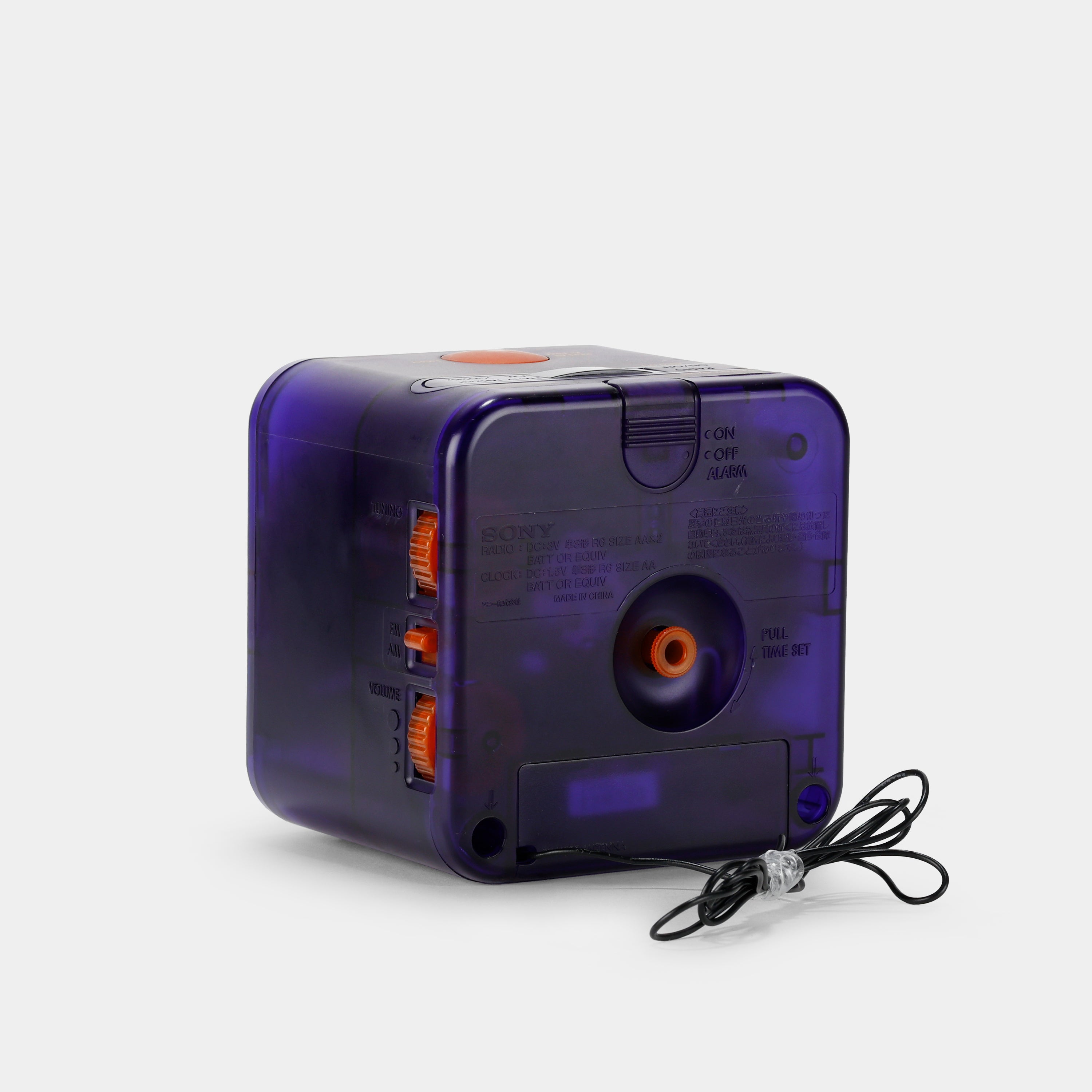 Sony Quartz ICF-CA2 Alarm Clock Radio