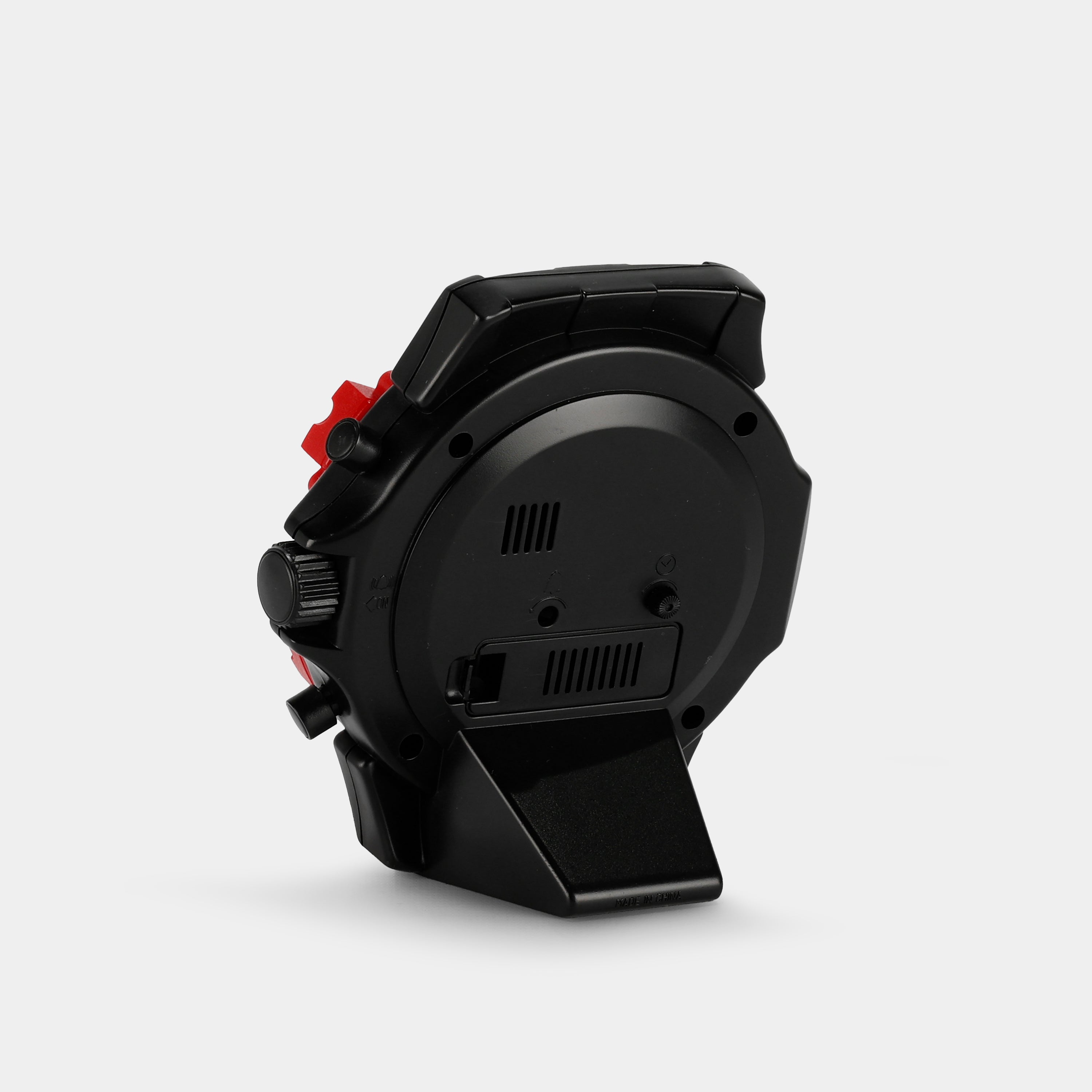 Guess 9951C Black and Red Wristwatch Style Alarm Clock