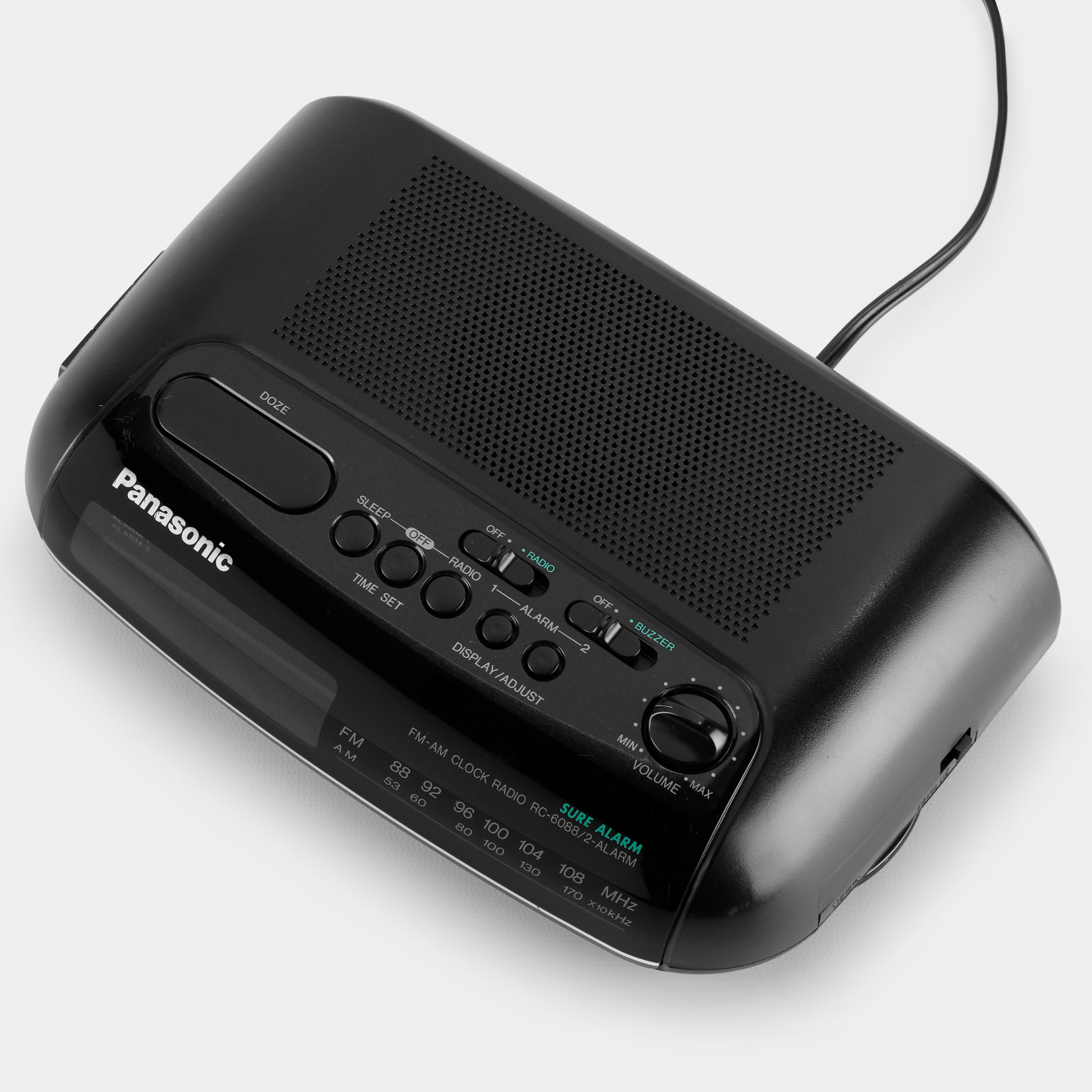 Panasonic RC-6088 Alarm Clock Radio