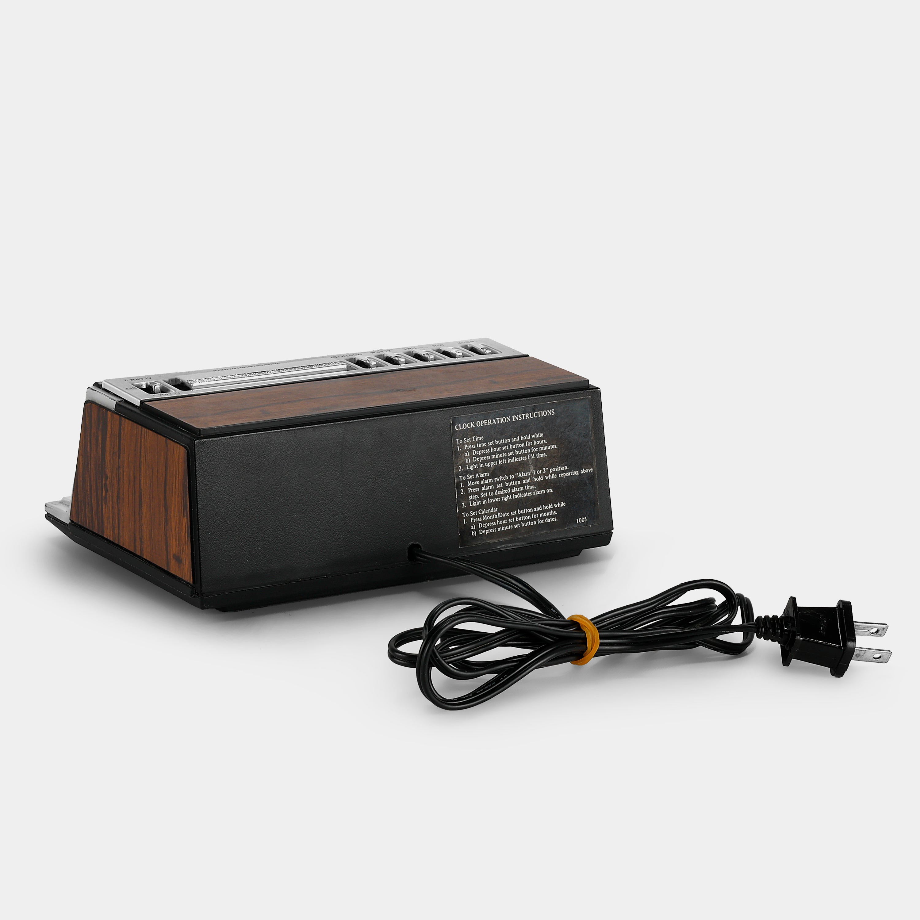 Dorset Model No. E-904 Digital Alarm Clock