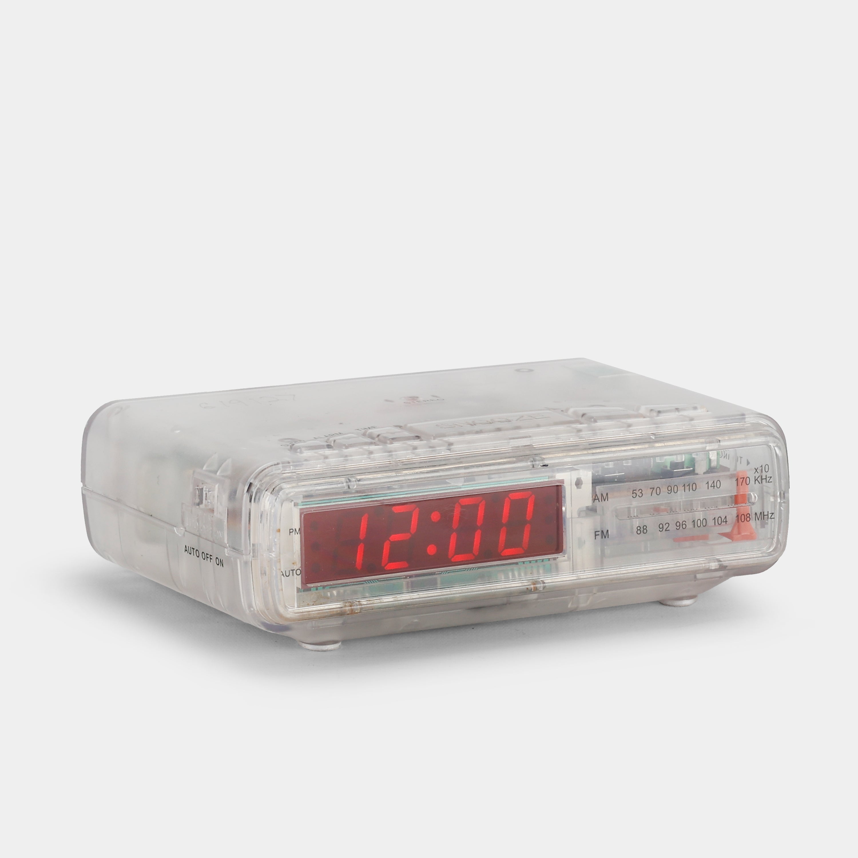 CT RAC 70 Transparent Alarm Clock