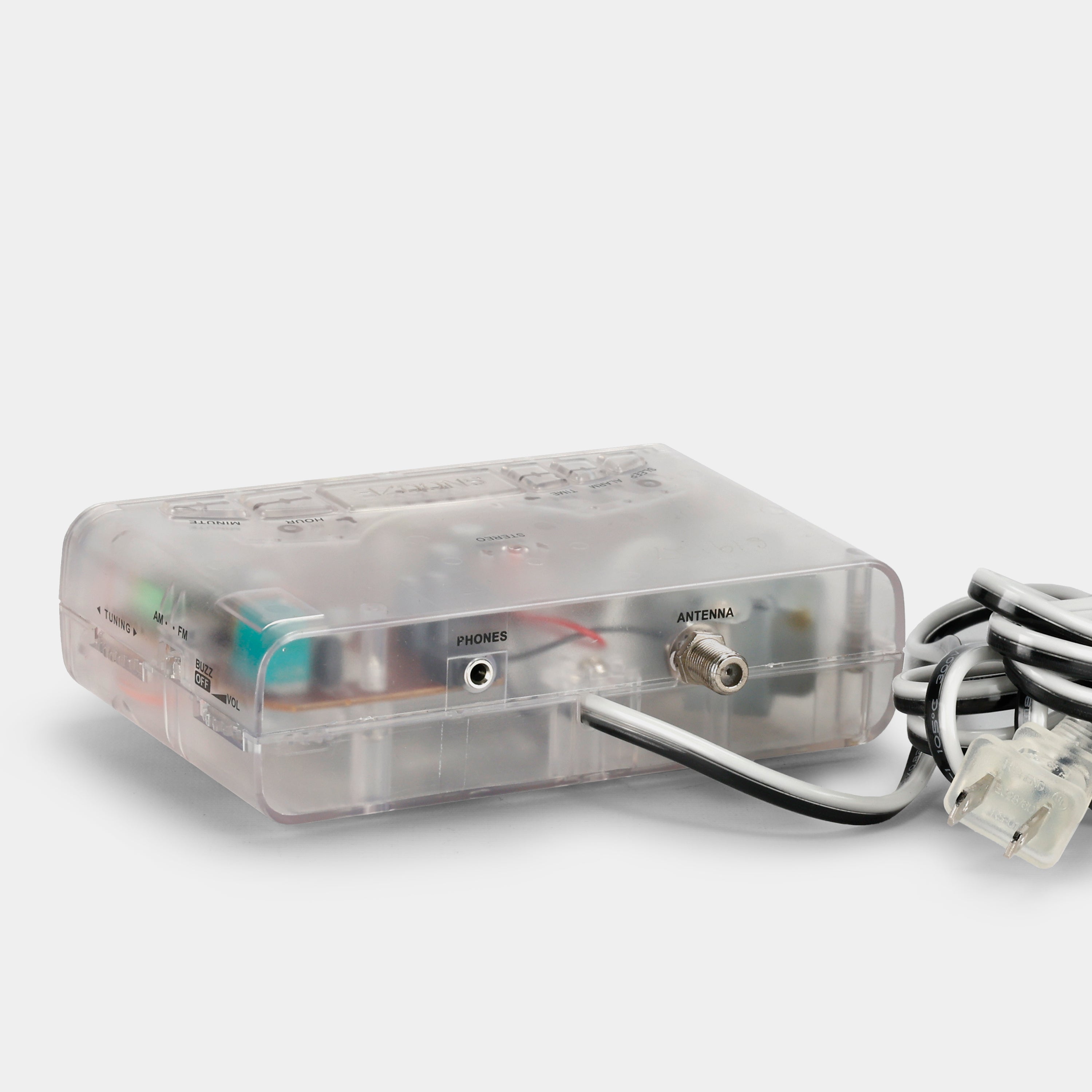 CT RAC 70 Transparent Alarm Clock