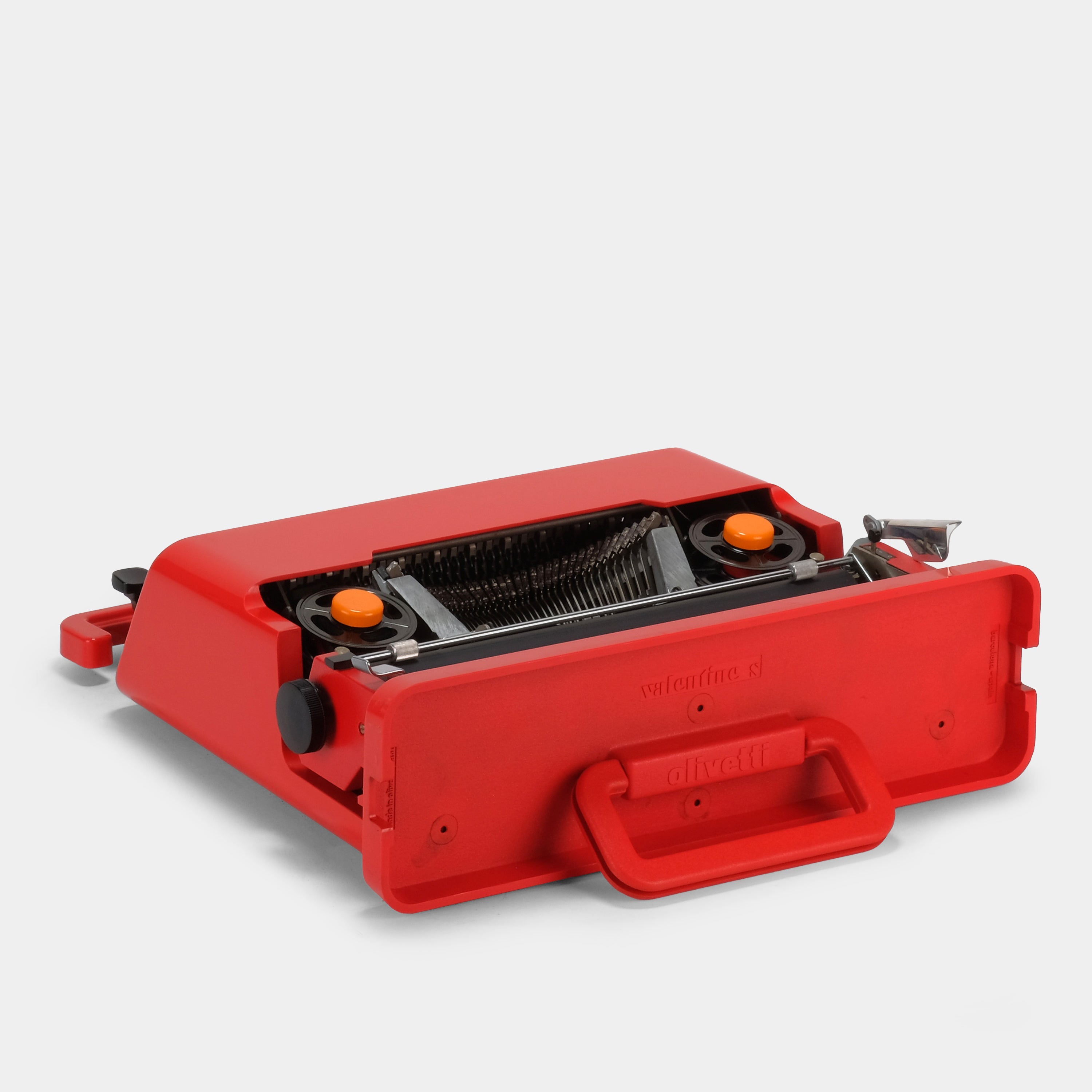 Olivetti Valentine S Red Manual Typewriter and Case