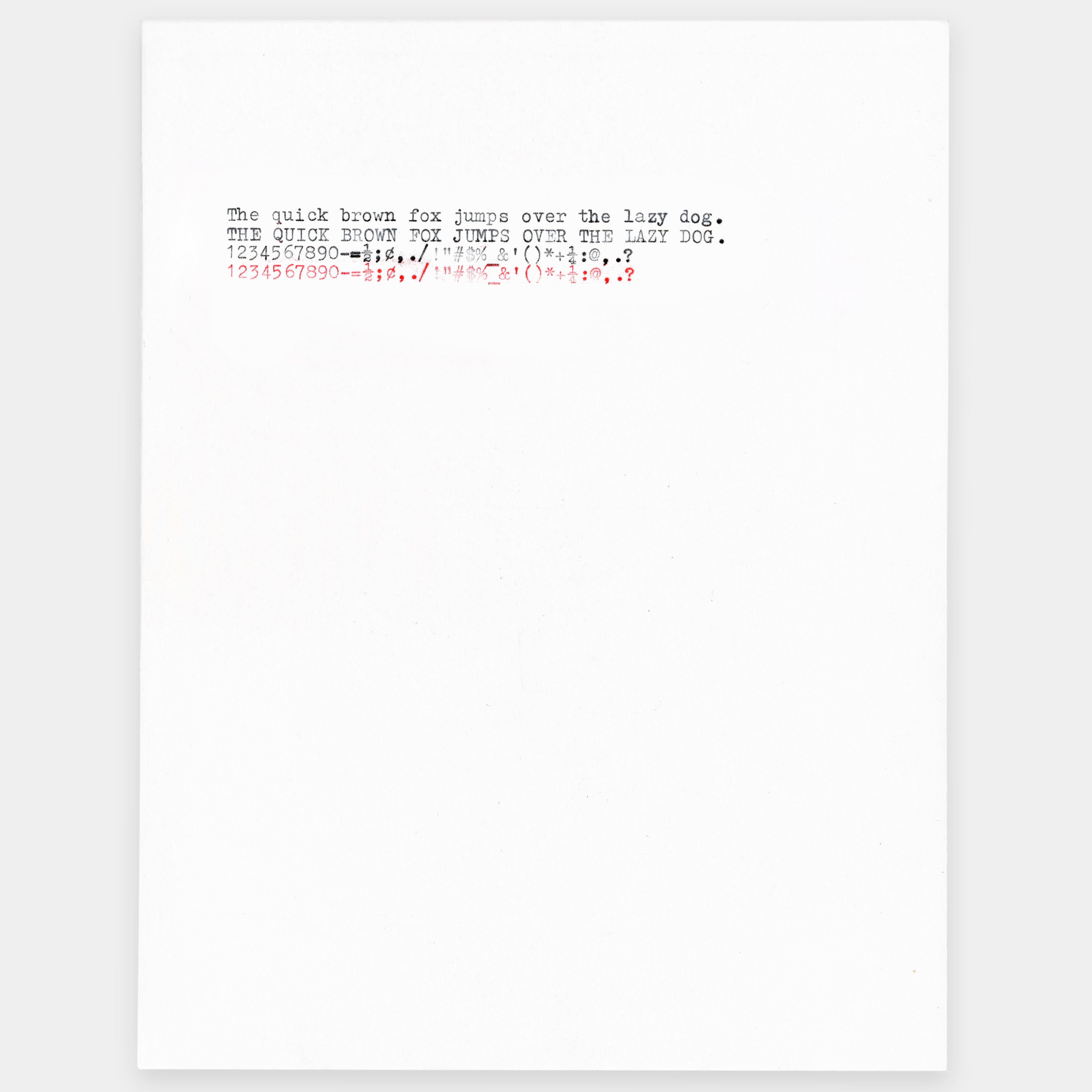 Royal Custom III Blue Manual Typewriter and Case