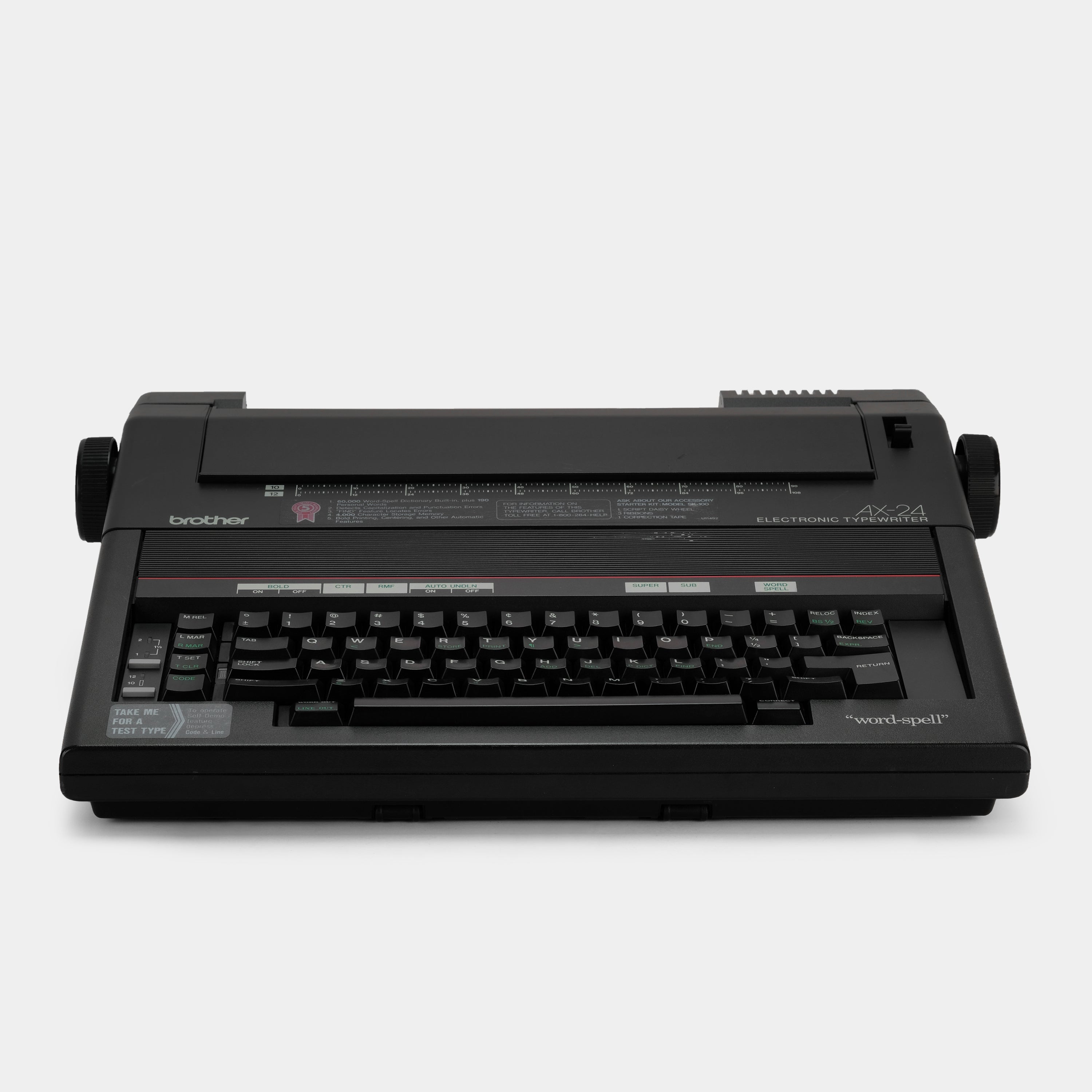 Brother AX-24 Electronic Typewriter