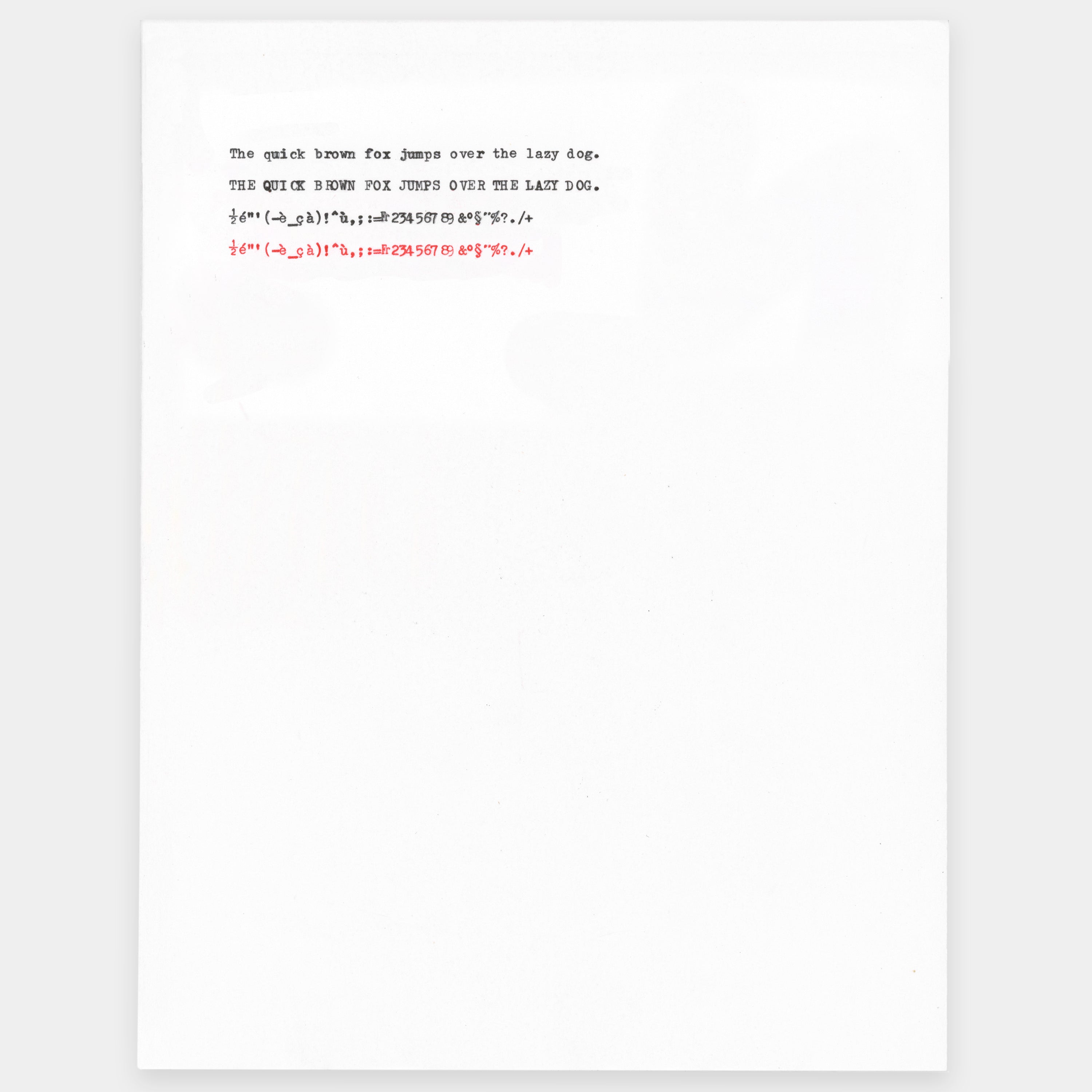 Underwood 130 Orange Manual Typewriter and Case