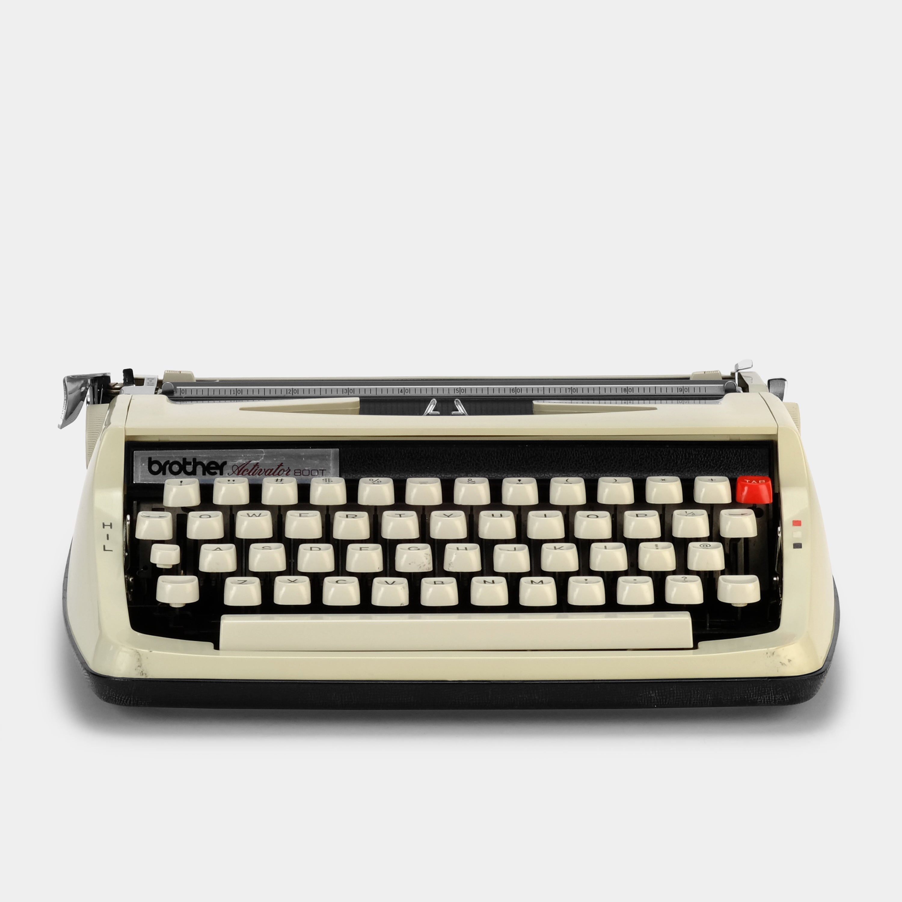 Brother Activator 800T Beige Manual Typewriter and Case