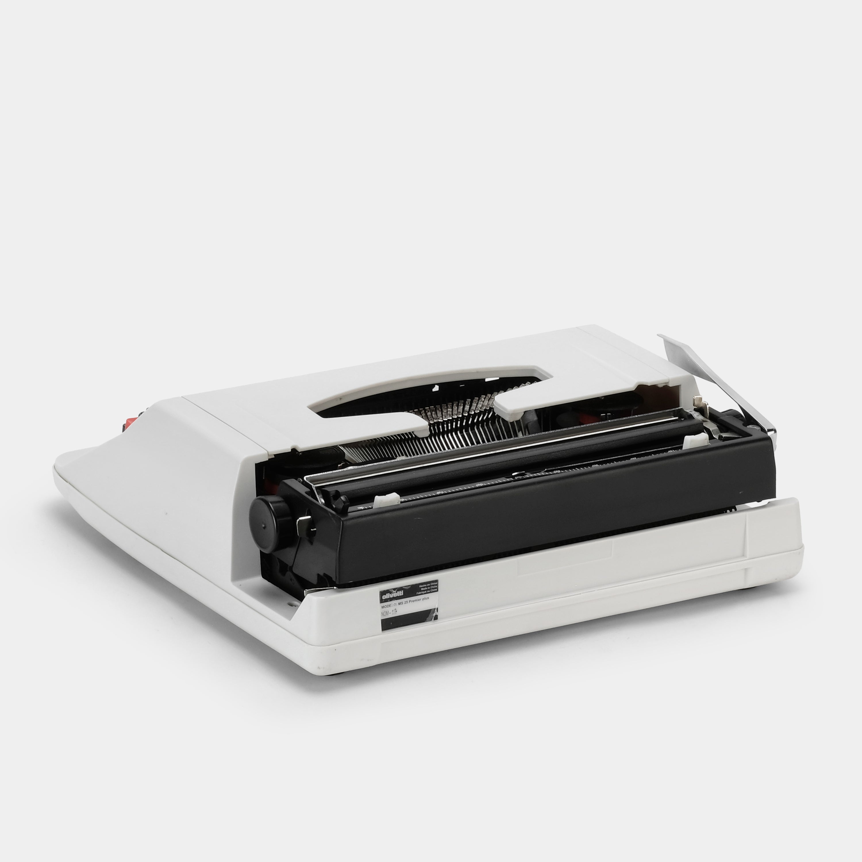 Olivetti MS 25 Premier Plus Ivory Manual Typewriter and Case