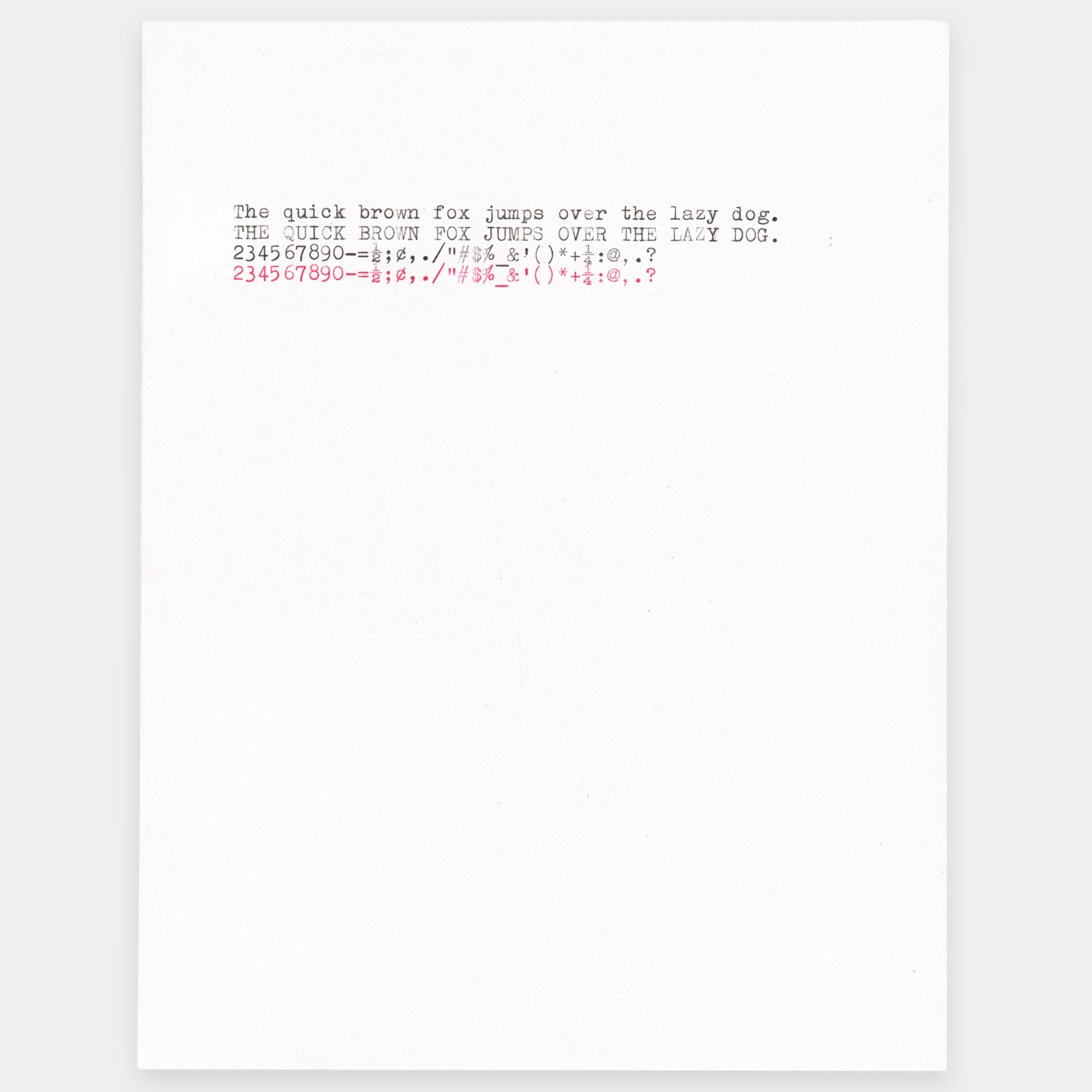 Olivetti Underwood 21 Blue Manual Typewriter