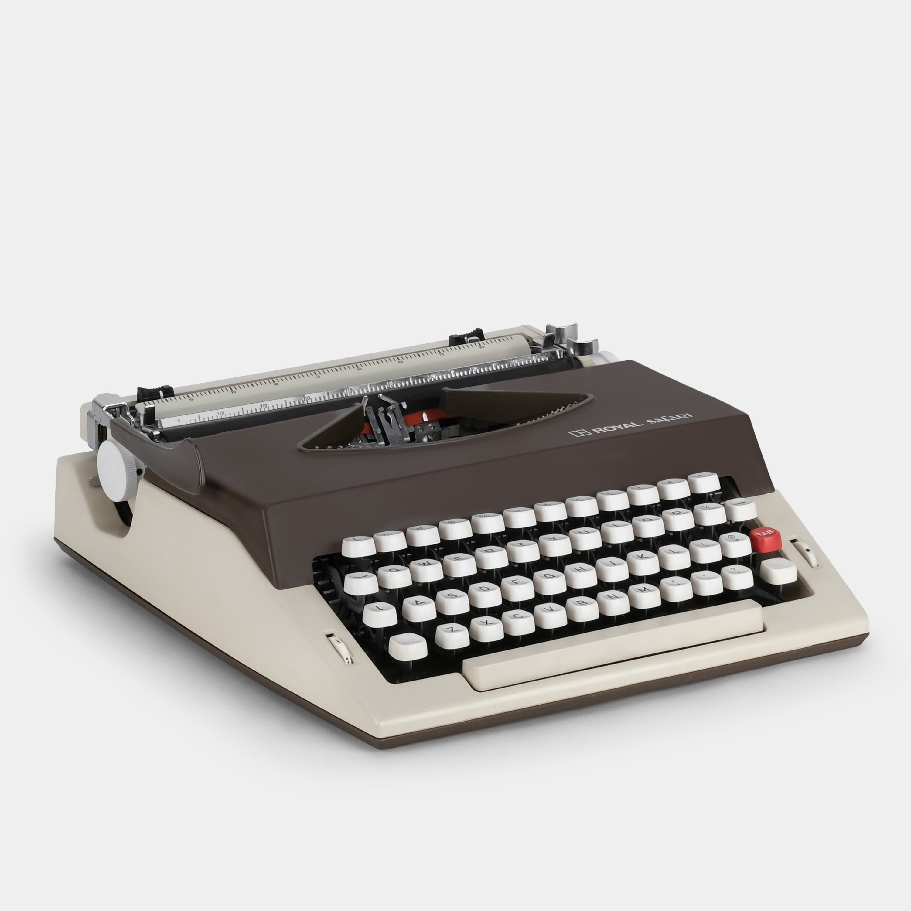 Royal Safari Brown Manual Typewriter and Case – Retrospekt