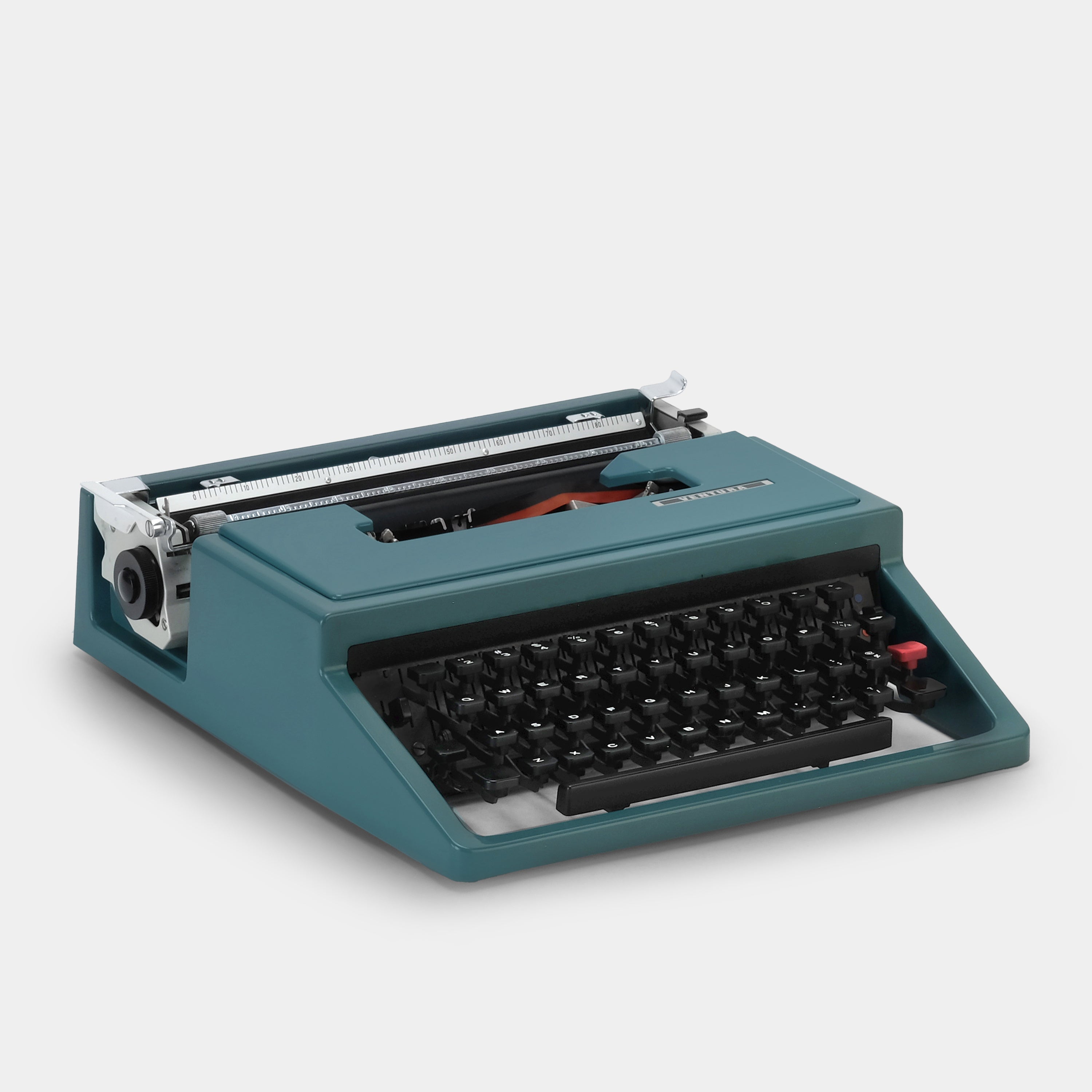 Olivetti Ventura Teal Manual Typewriter and Case