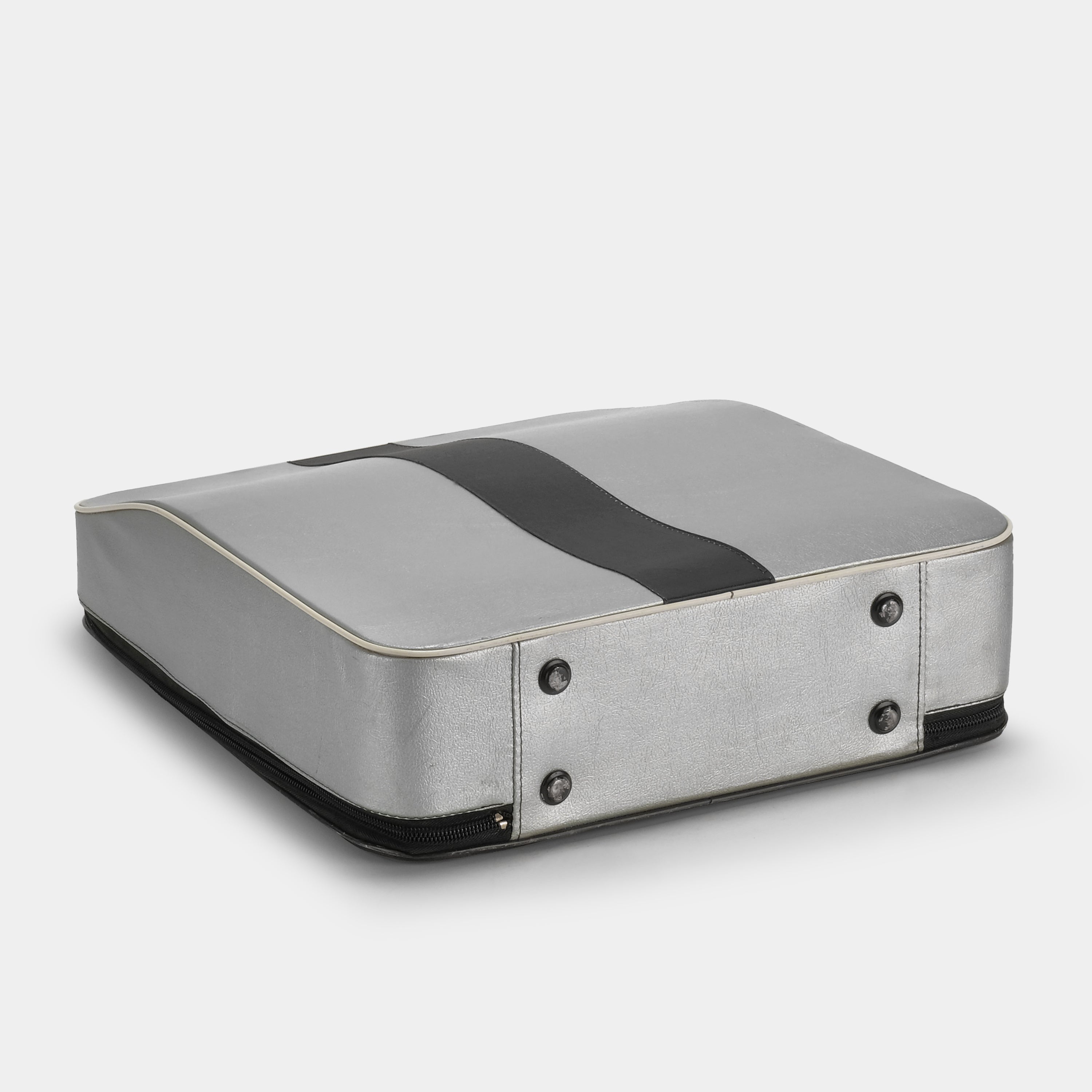 Olivetti Lettera DL Silver Typewriter and Case