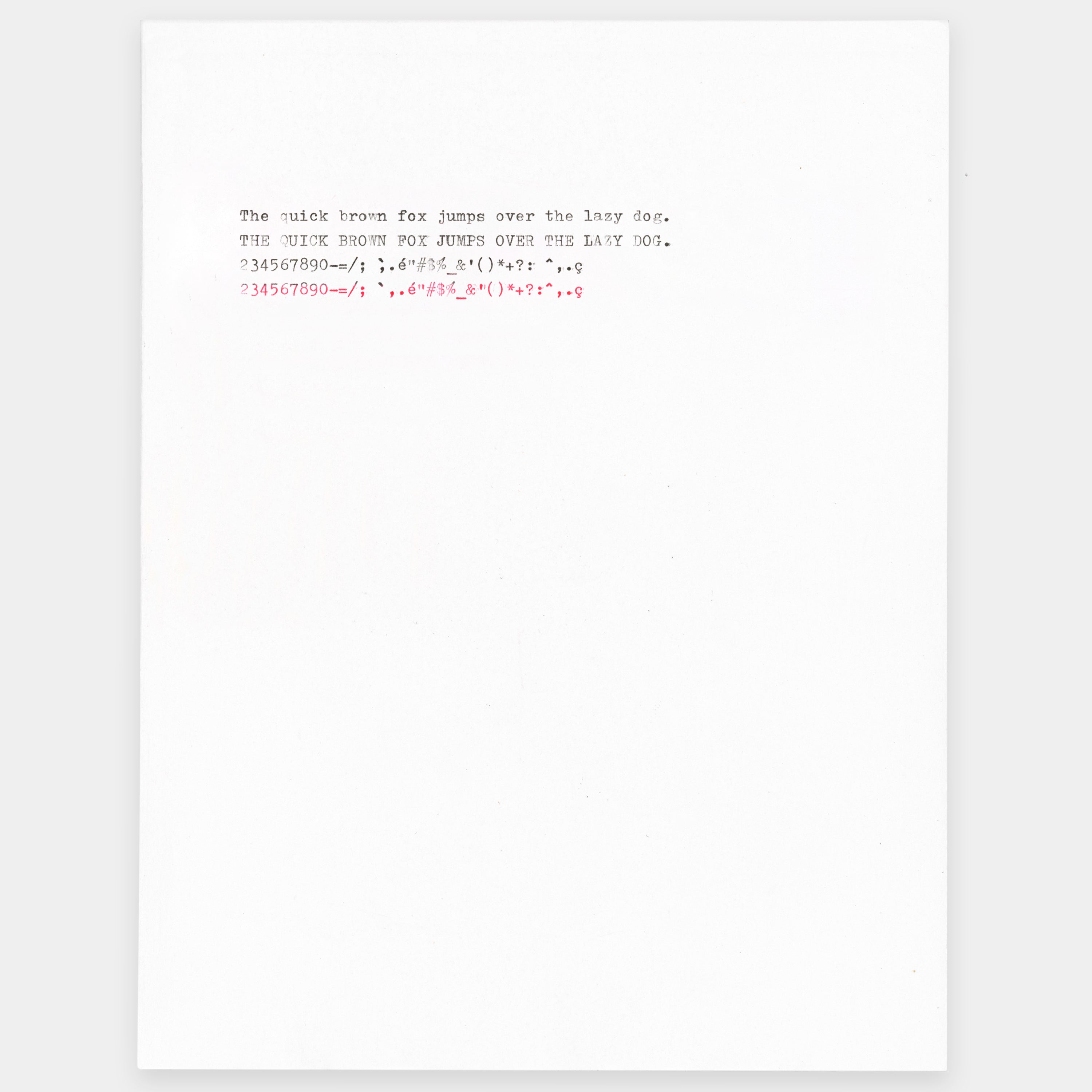 Olivetti Lettera DL Silver Typewriter and Case