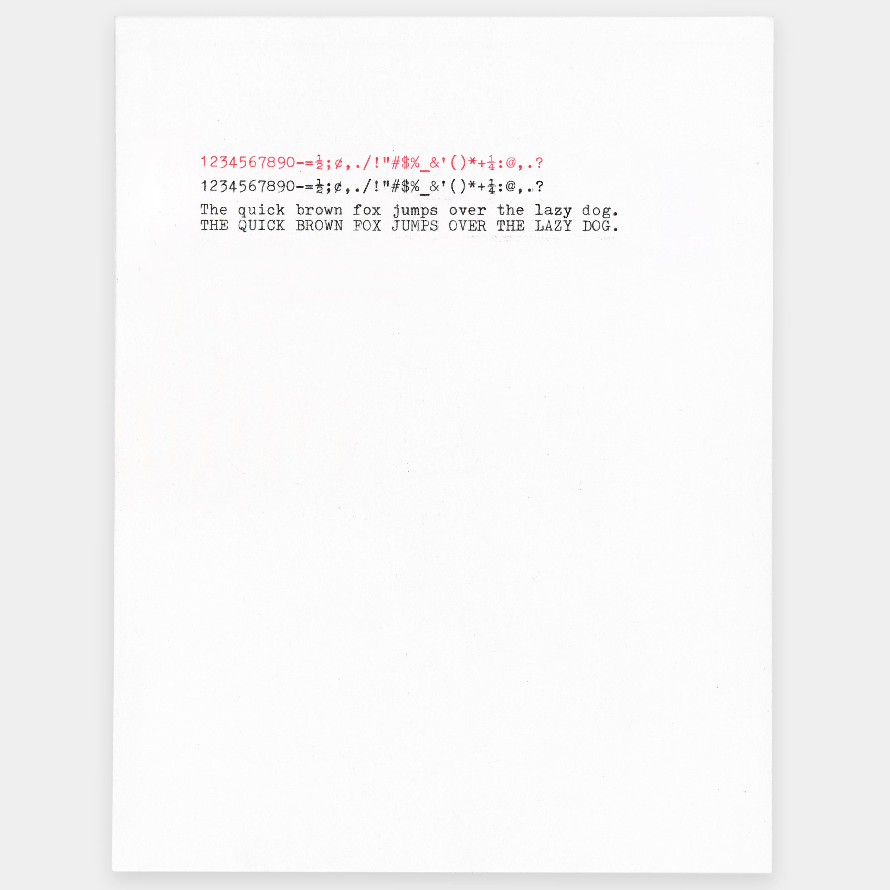 Swintec 1200 White Manual Typewriter and Case