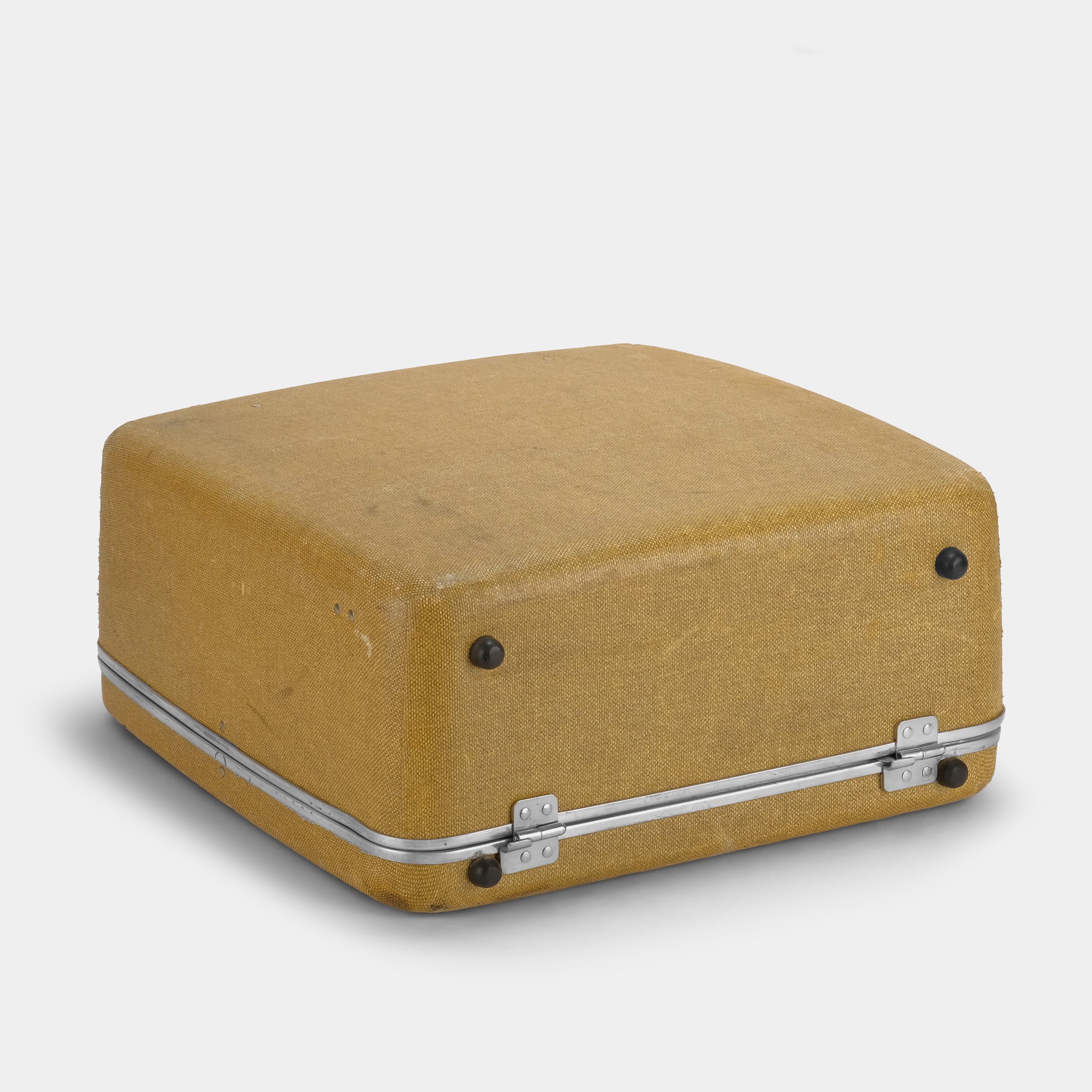 Royal Quiet De Luxe Grey and Green Manual Typewriter and Case