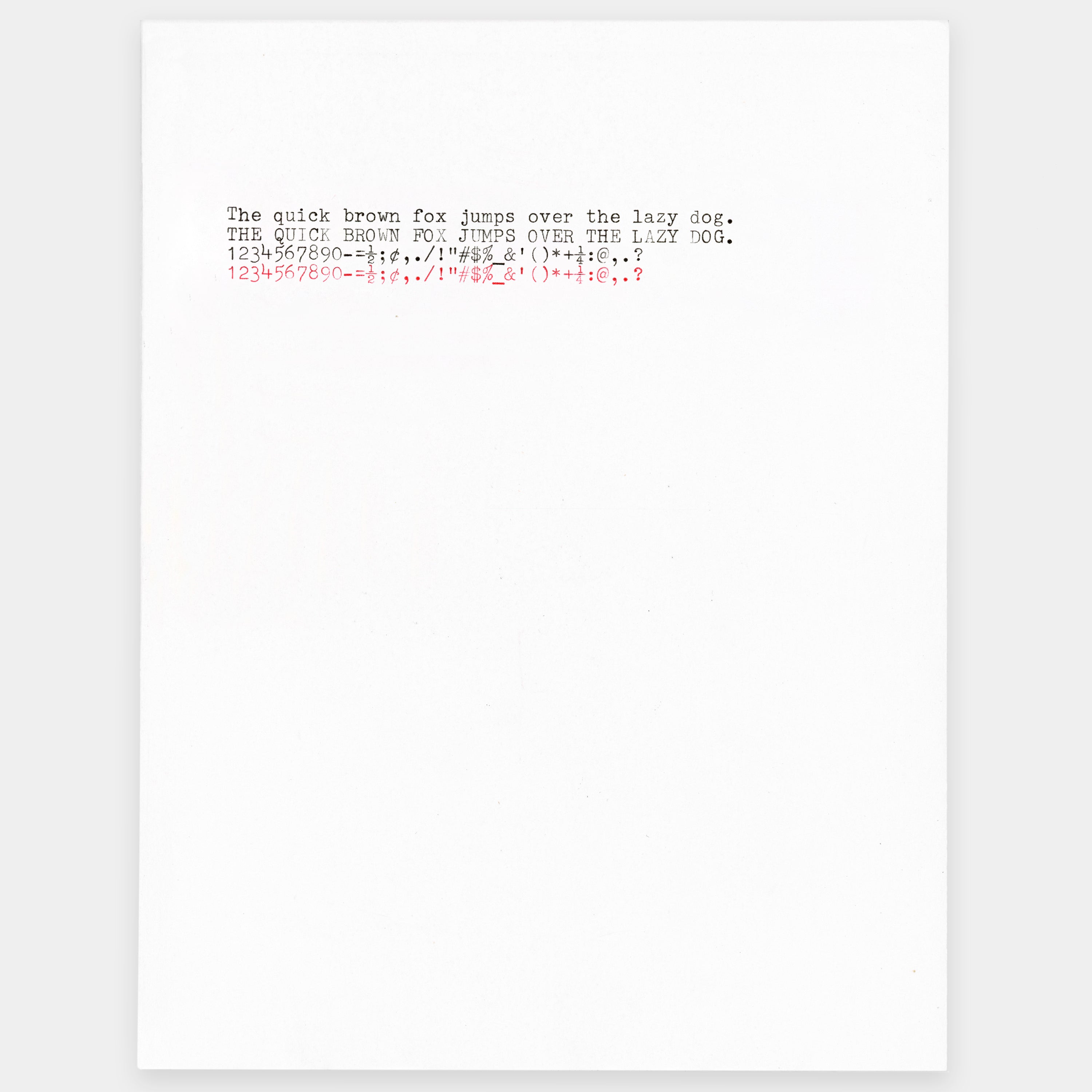 Singer Professional Beige Manual Typewriter and Case