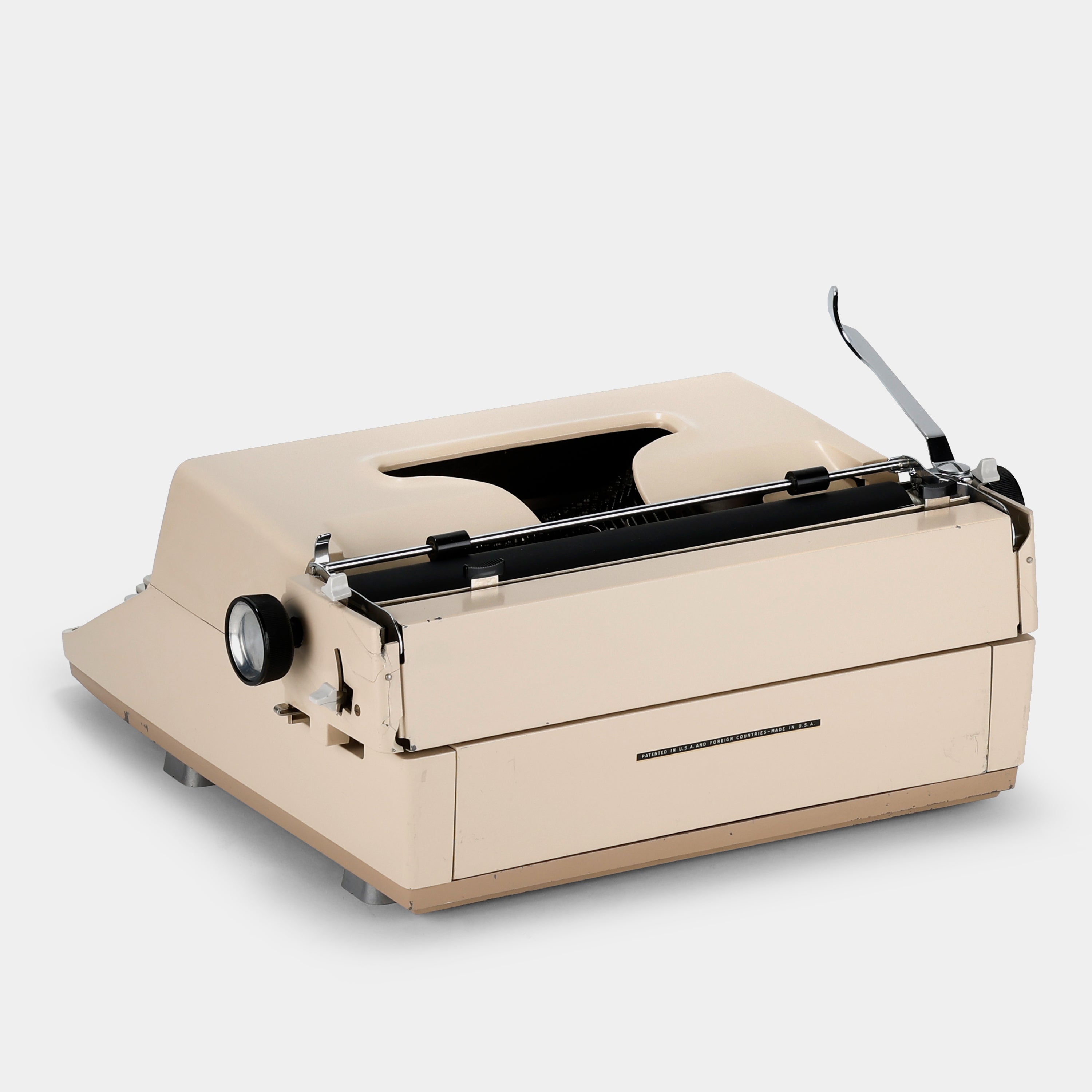 Singer Professional Beige Manual Typewriter and Case