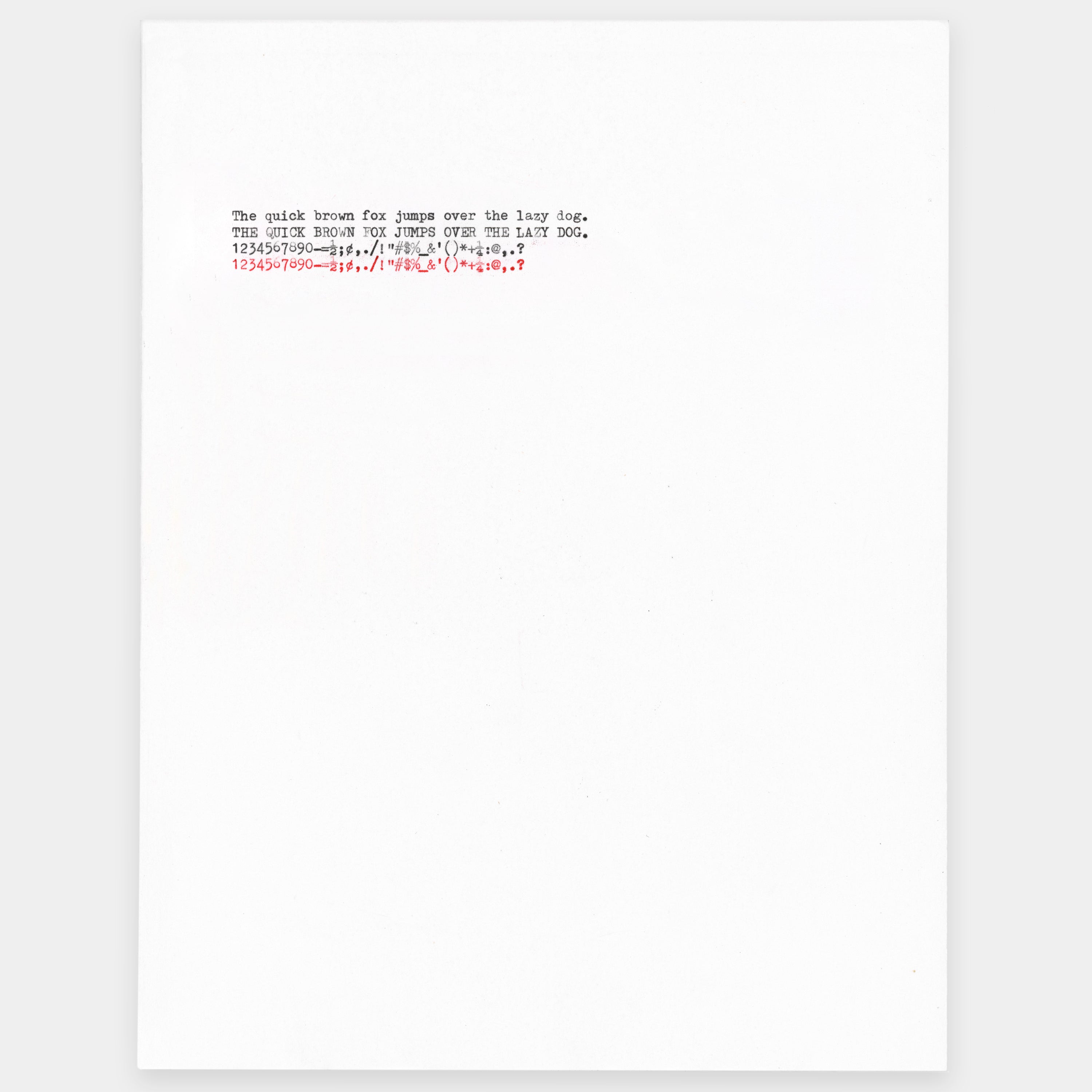 Royal Custom III Red Manual Typewriter and Case