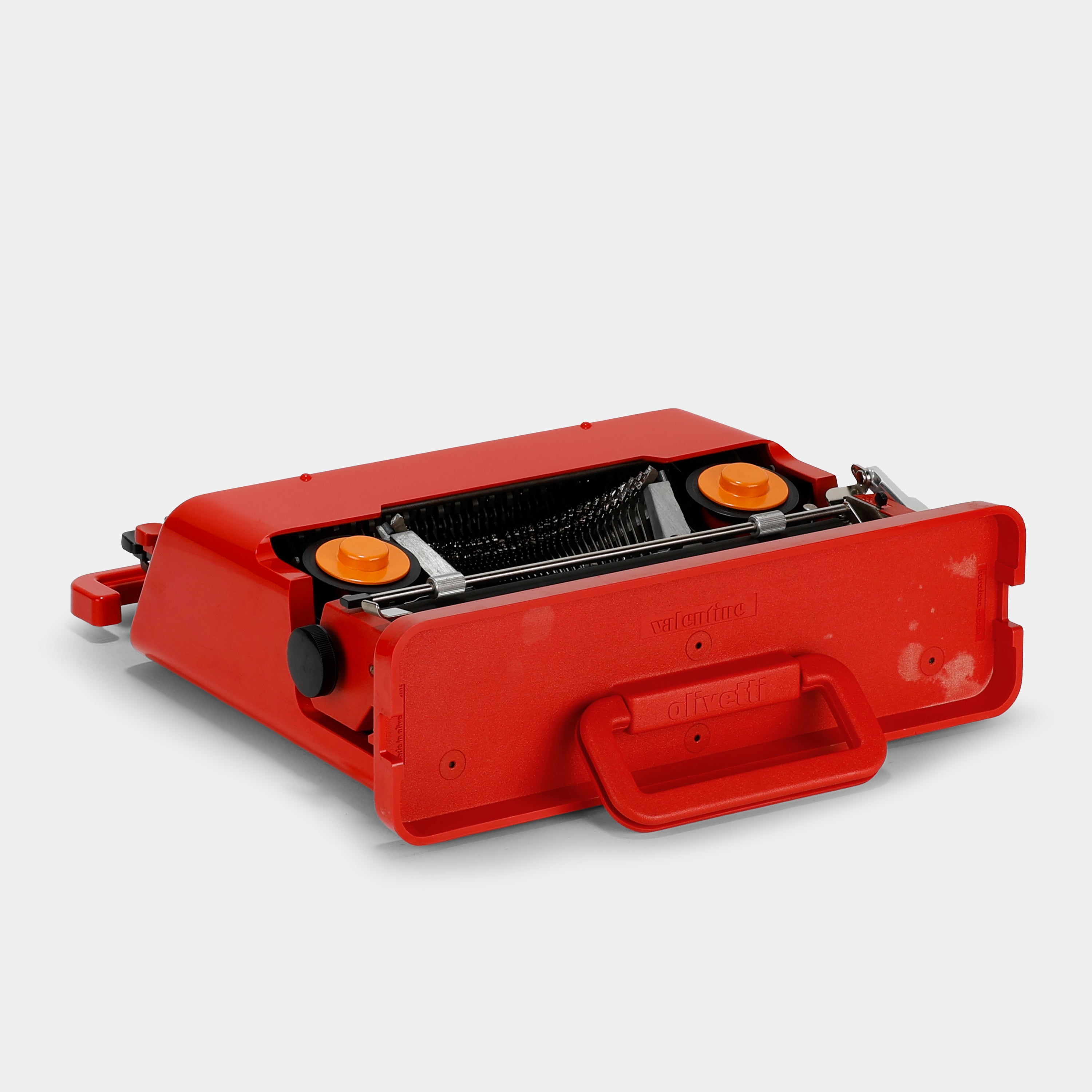 Olivetti Valentine Red Manual Typewriter and Case