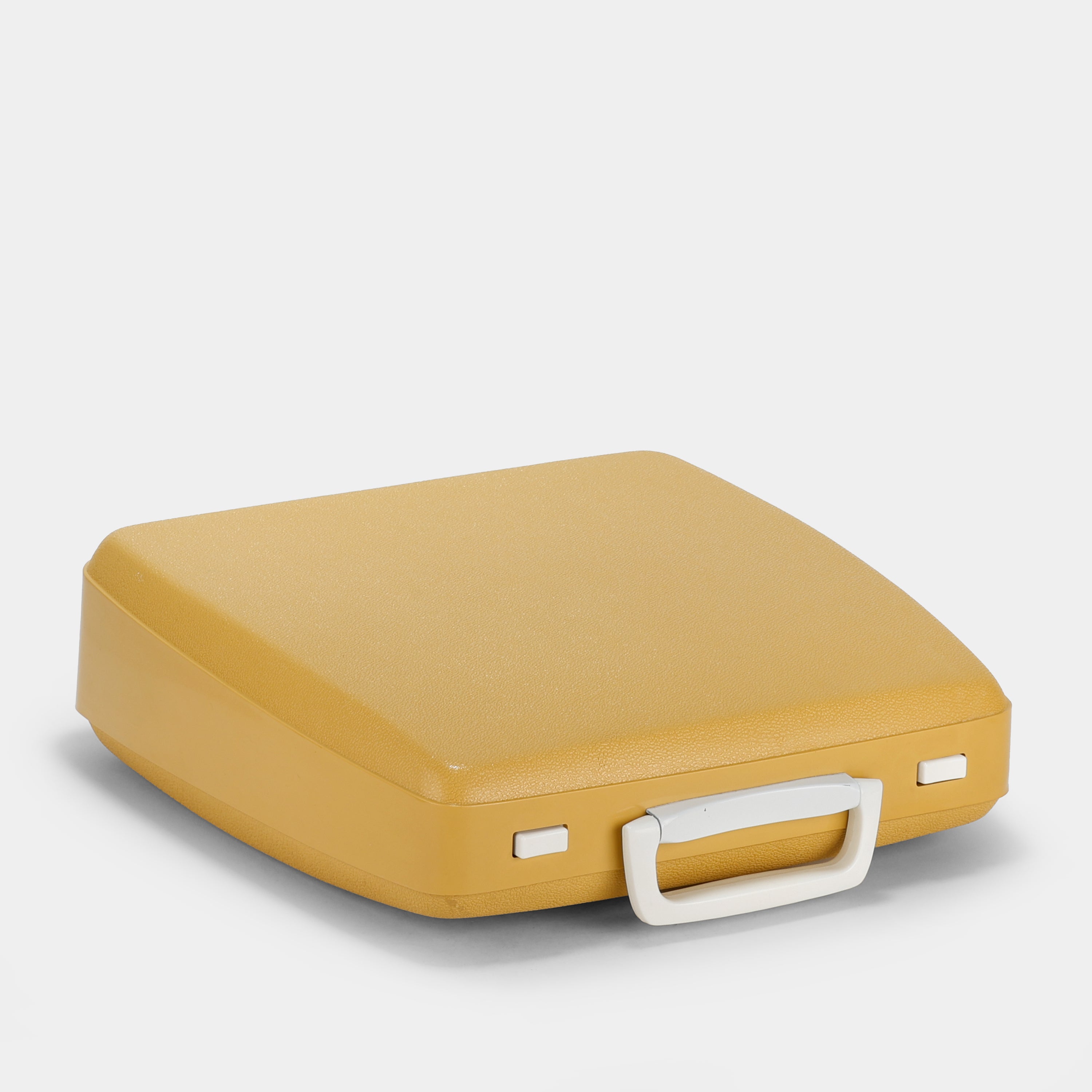 Smith-Corona Profile 100 Yellow Manual Typewriter and Case