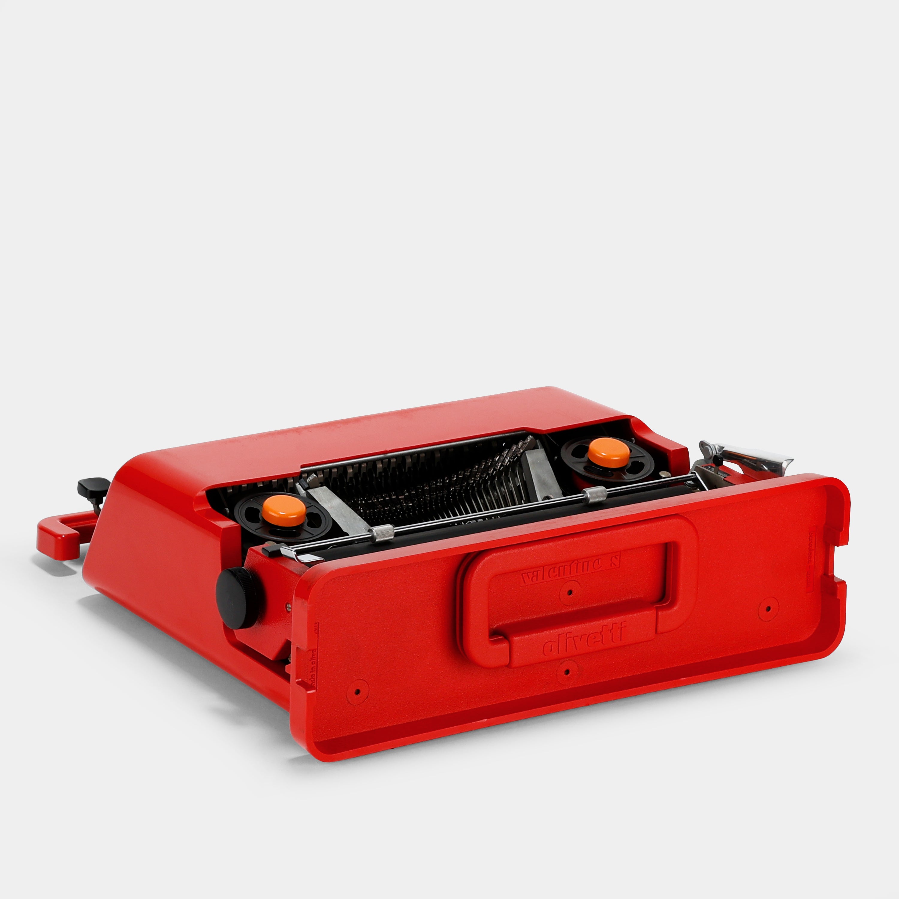 Olivetti Valentine S Red Manual Typewriter and Case