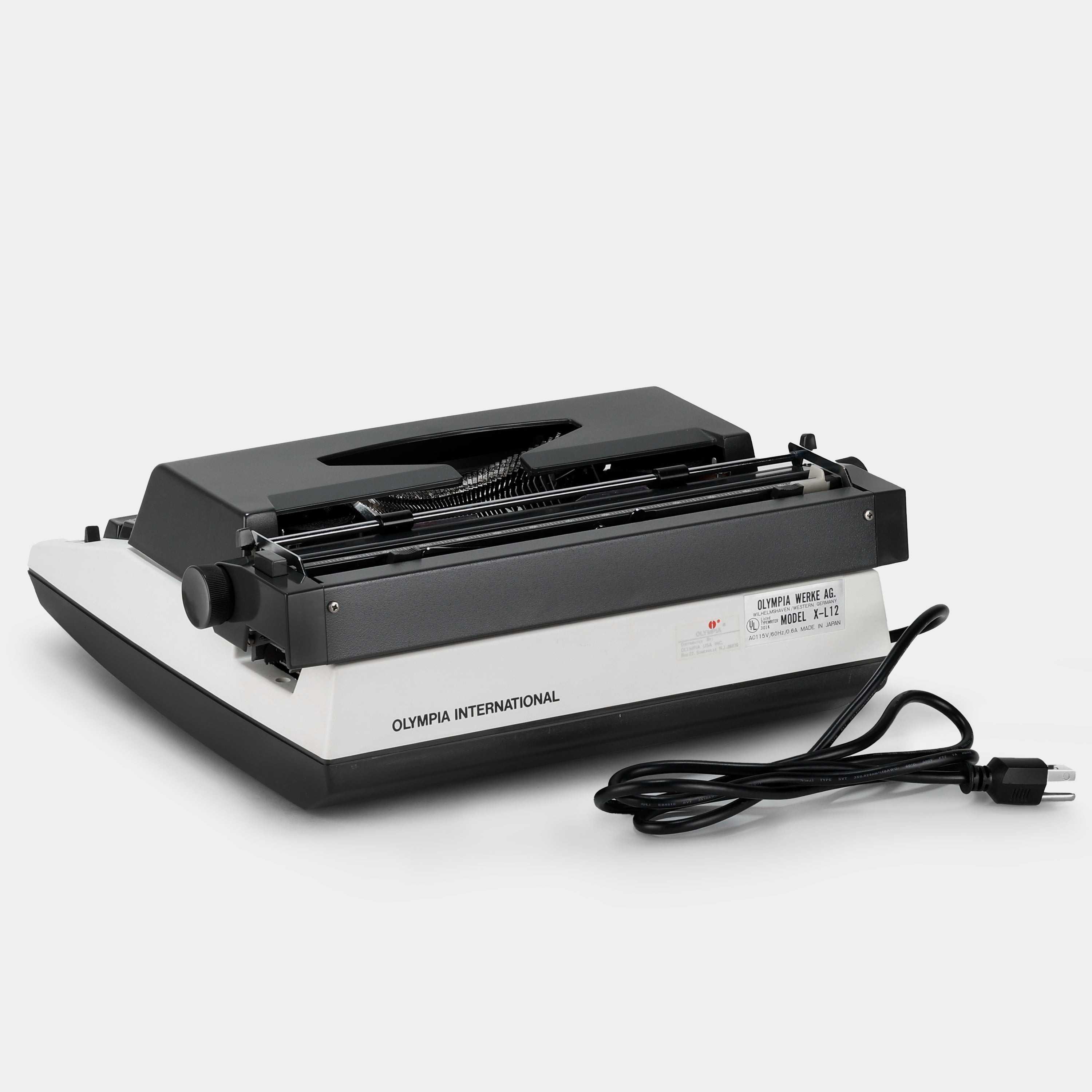 Olympia X-L 12 Electric Typewriter and Case