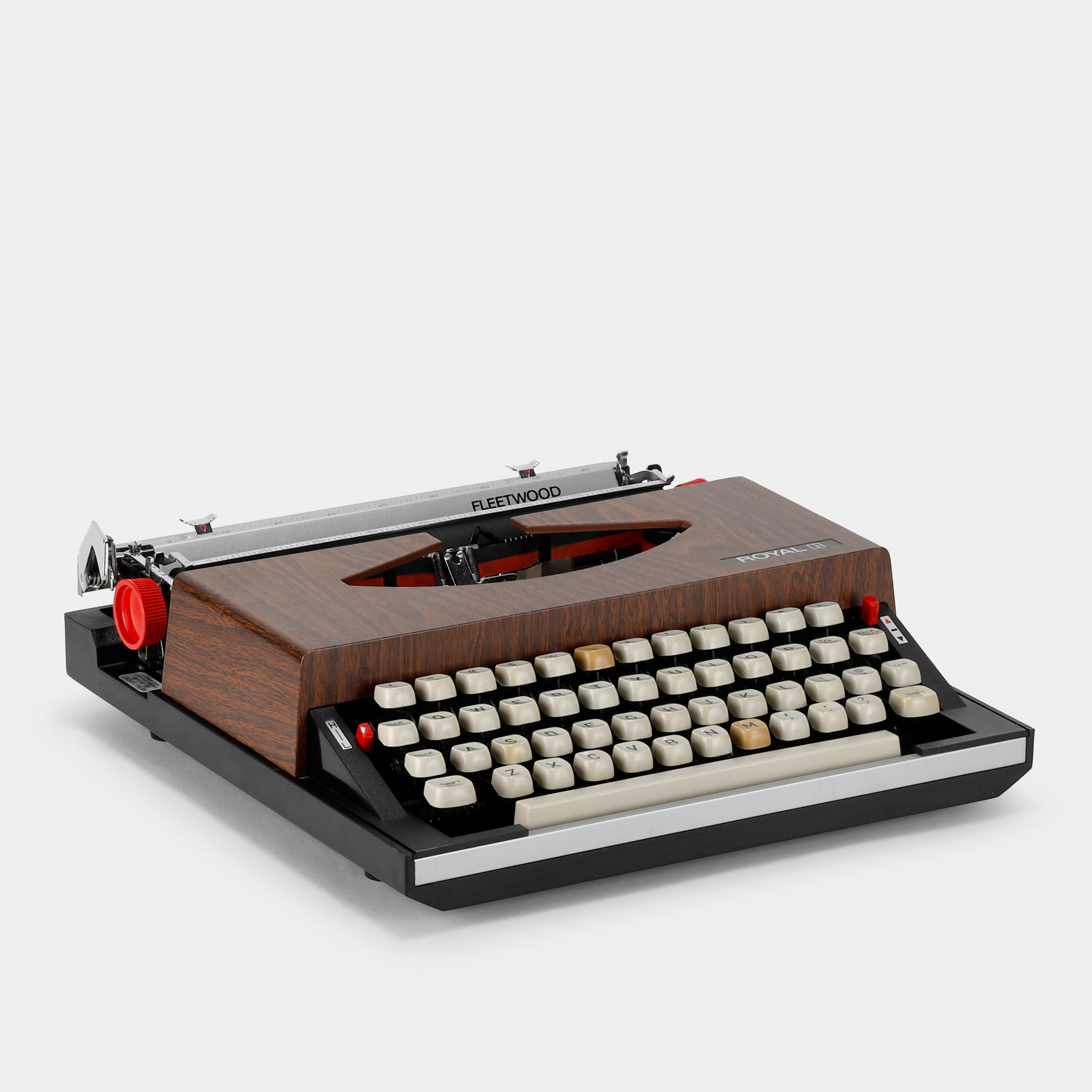 Royal Fleetwood Manual Typewriter and Case
