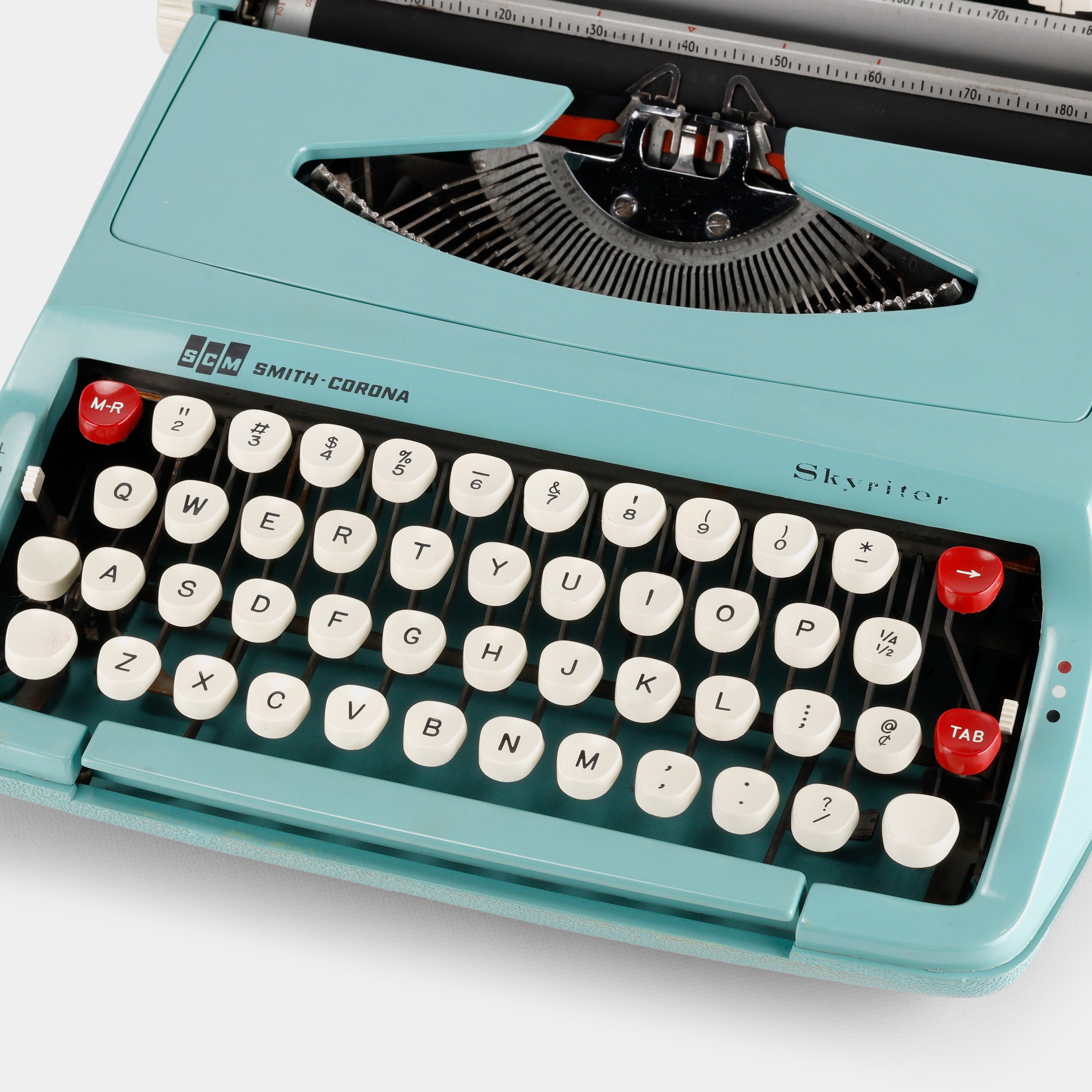 Smith-Corona Skyriter Manual Typewriter and Case