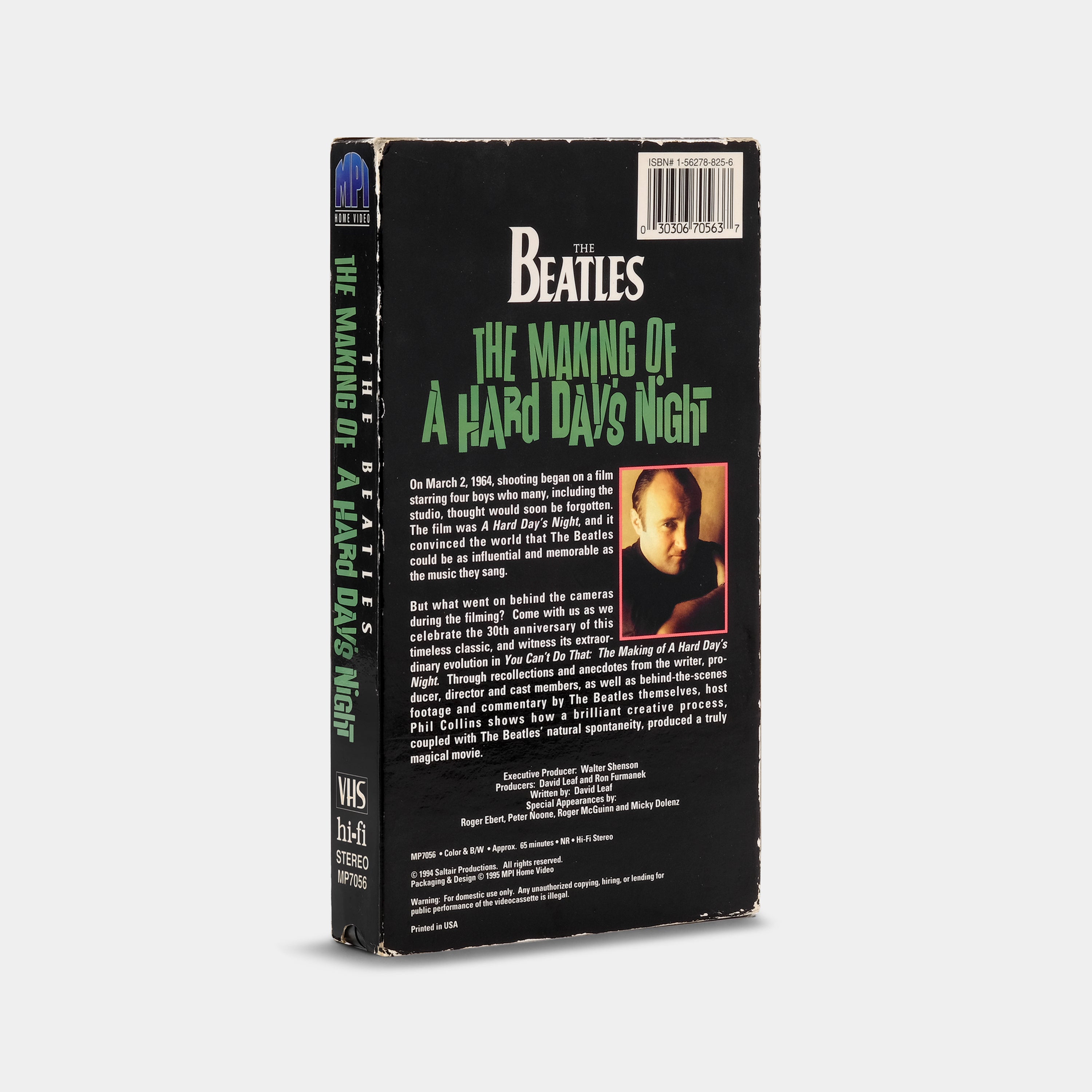 The Beatles: The Making Of A Hard Day's Night VHS Tape