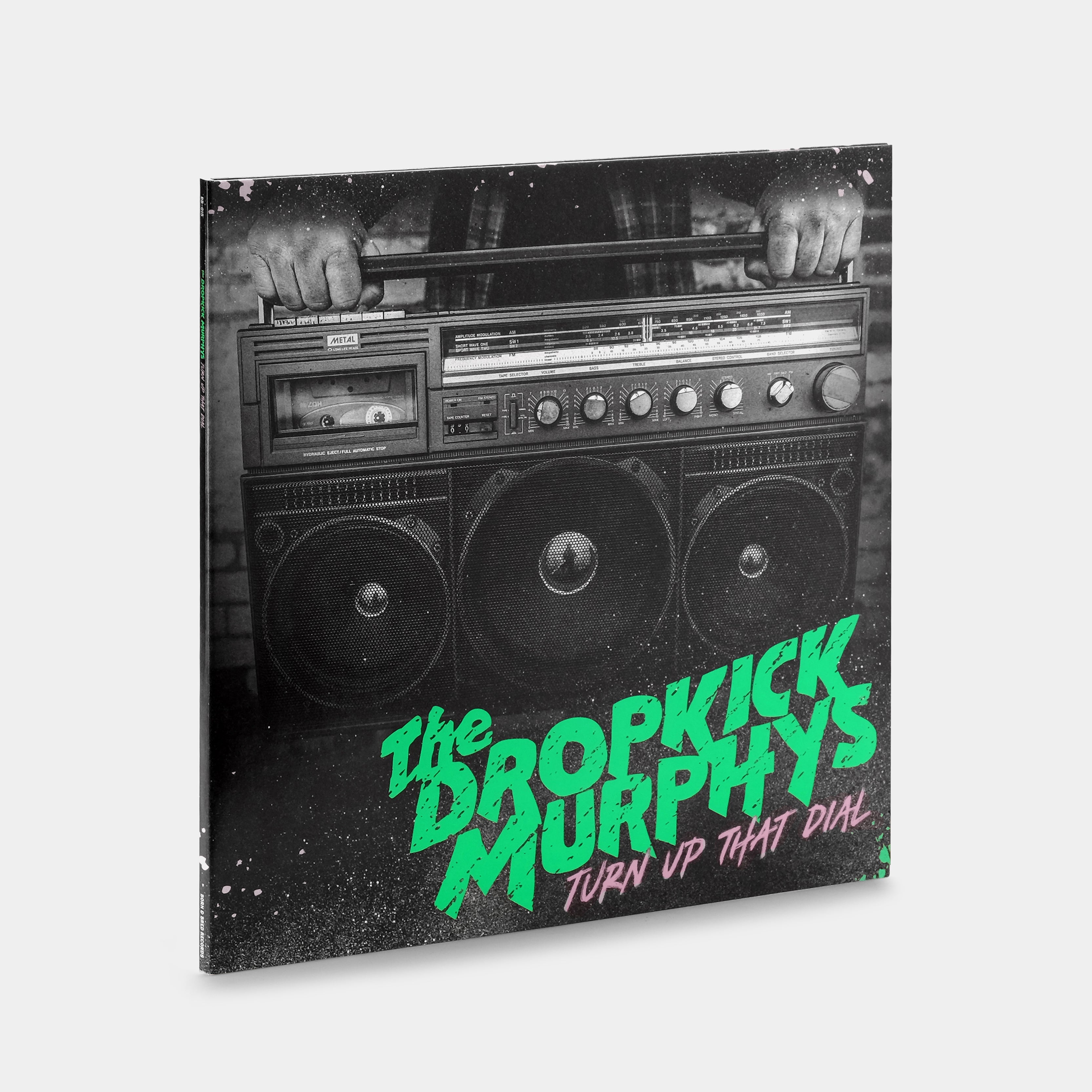 Dropkick Murphys - Turn Up That Dial LP Clear Black Vinyl Record