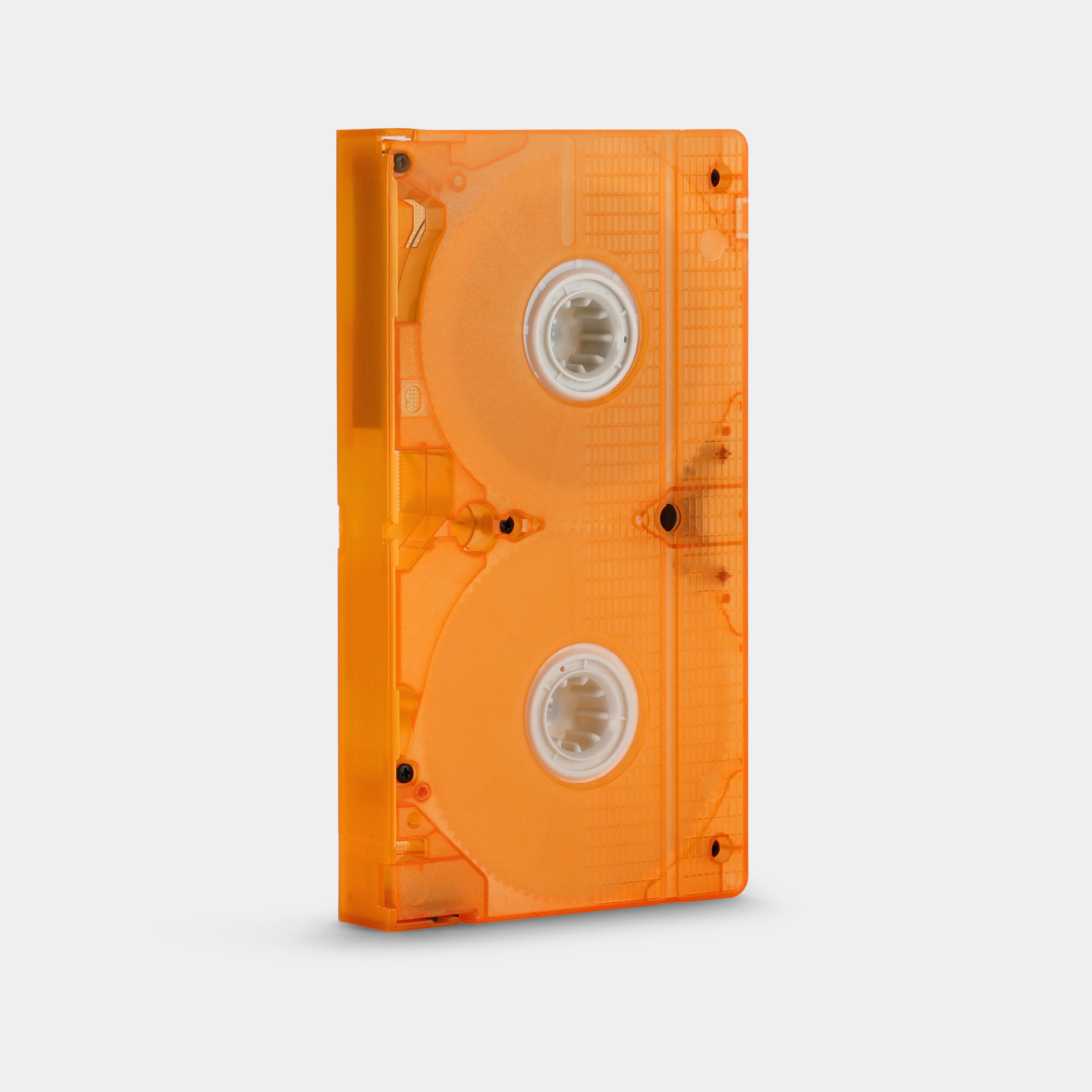 Orange Glow-In-The-Dark Blank T-130 VHS Tape