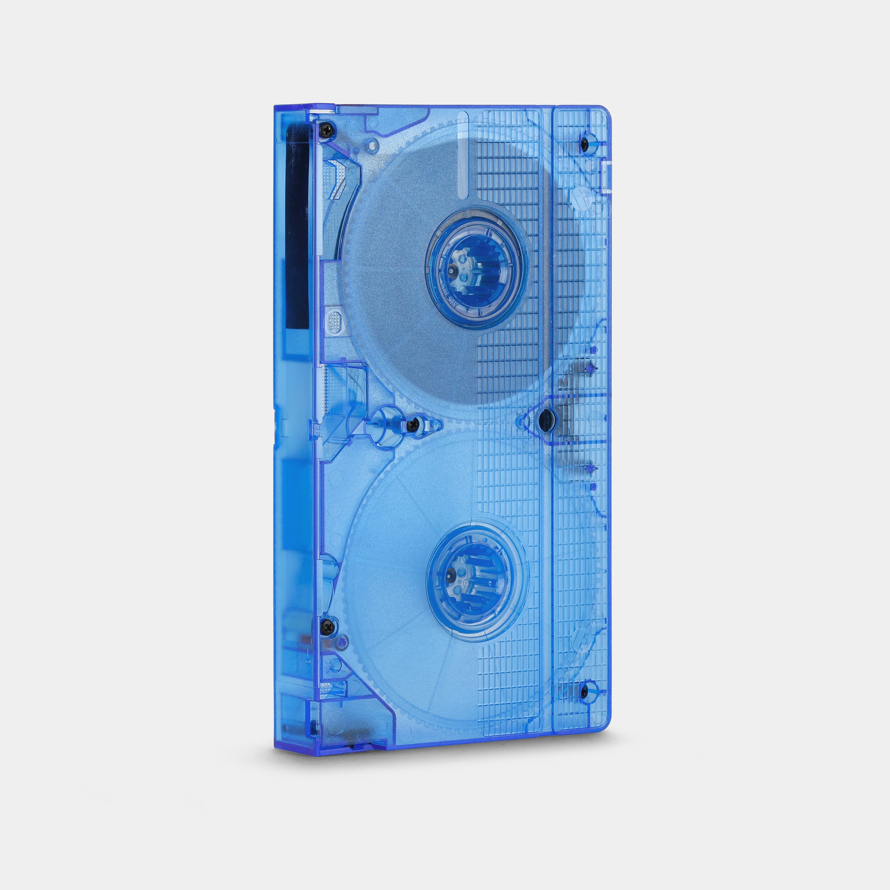 Transparent Blue Blank T-130 VHS Tape