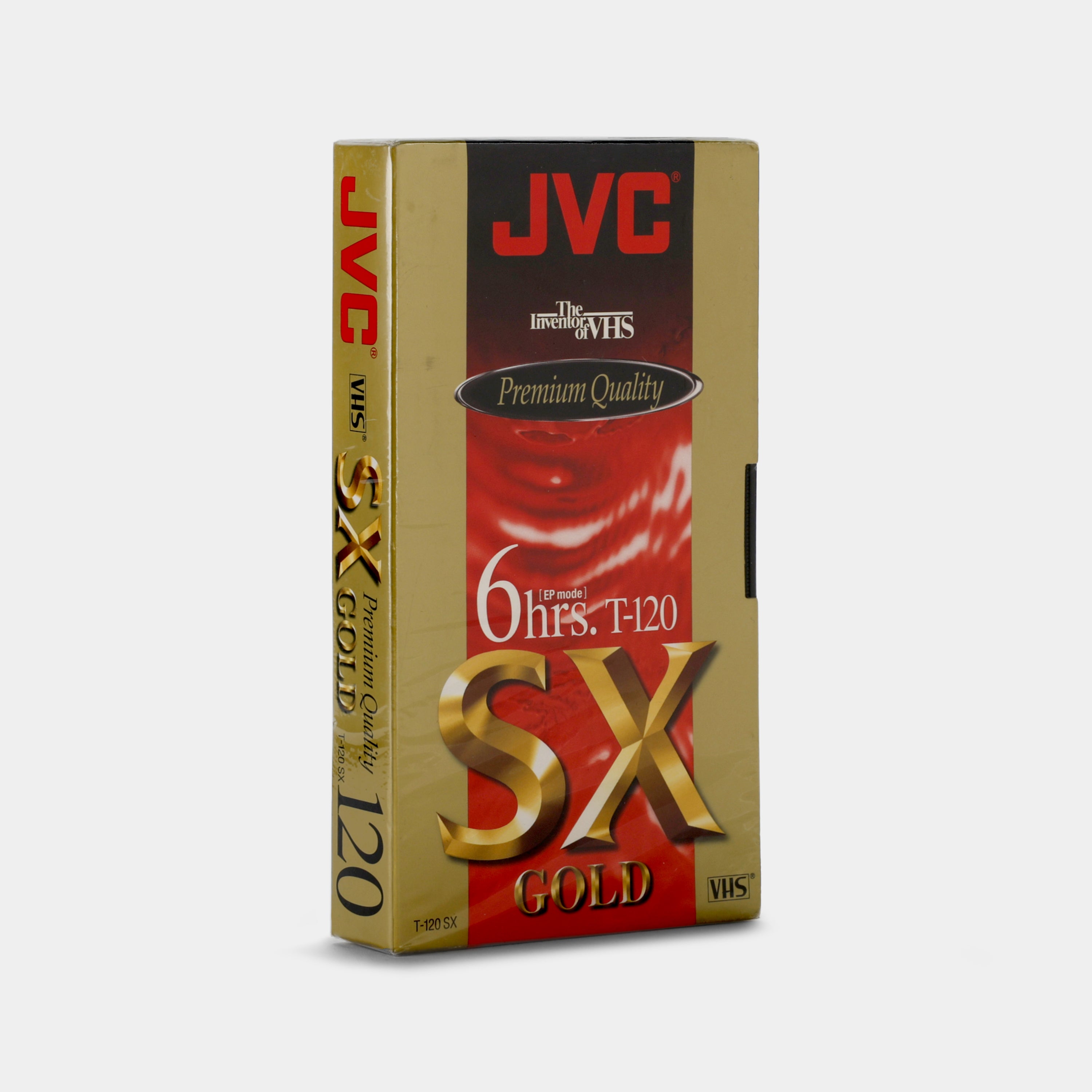 JVC SX Gold T-120 Blank Recordable VHS Tape