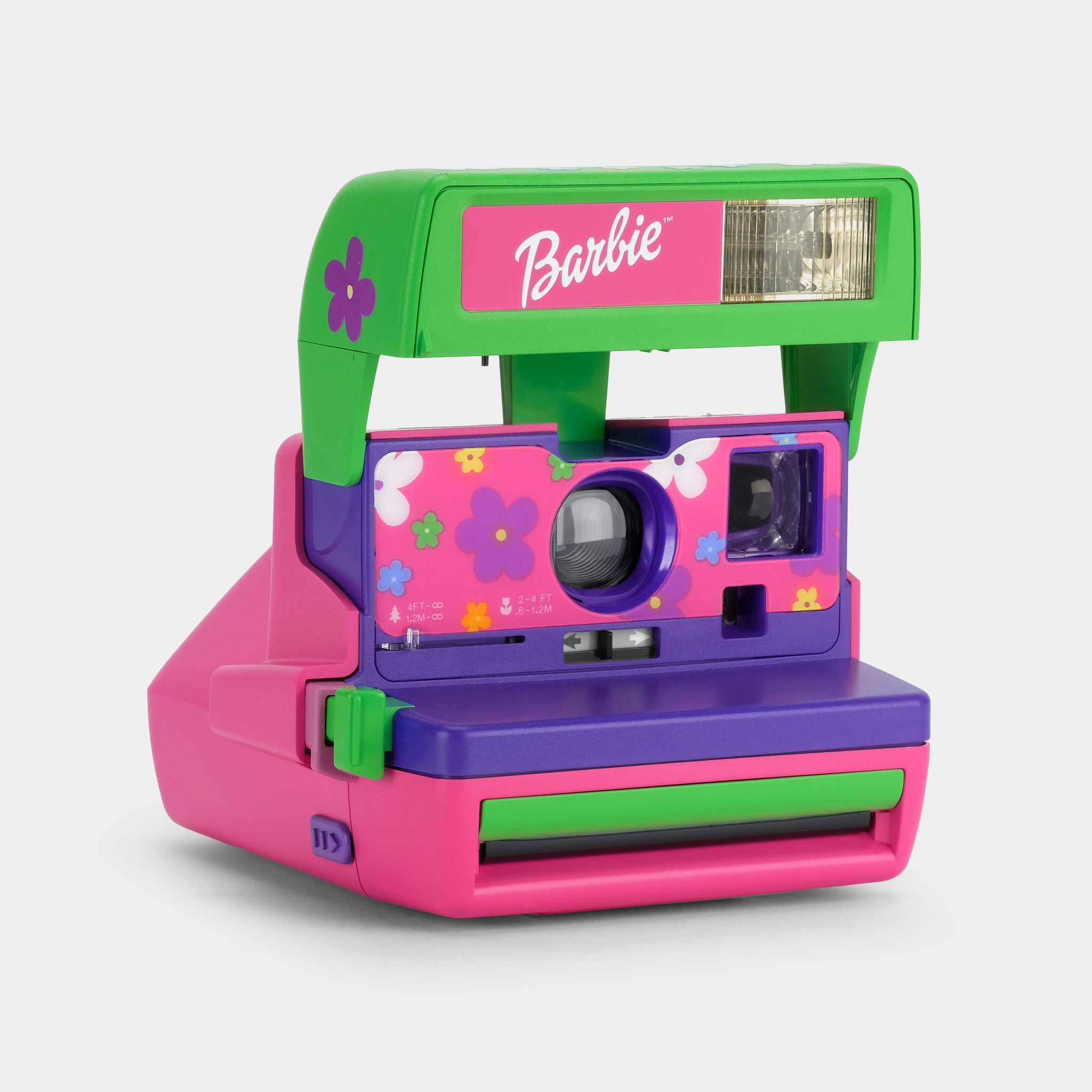 Lavet til at huske Ti hovedvej Polaroid 600 '90s Barbie Instant Film Camera (B-Grade)