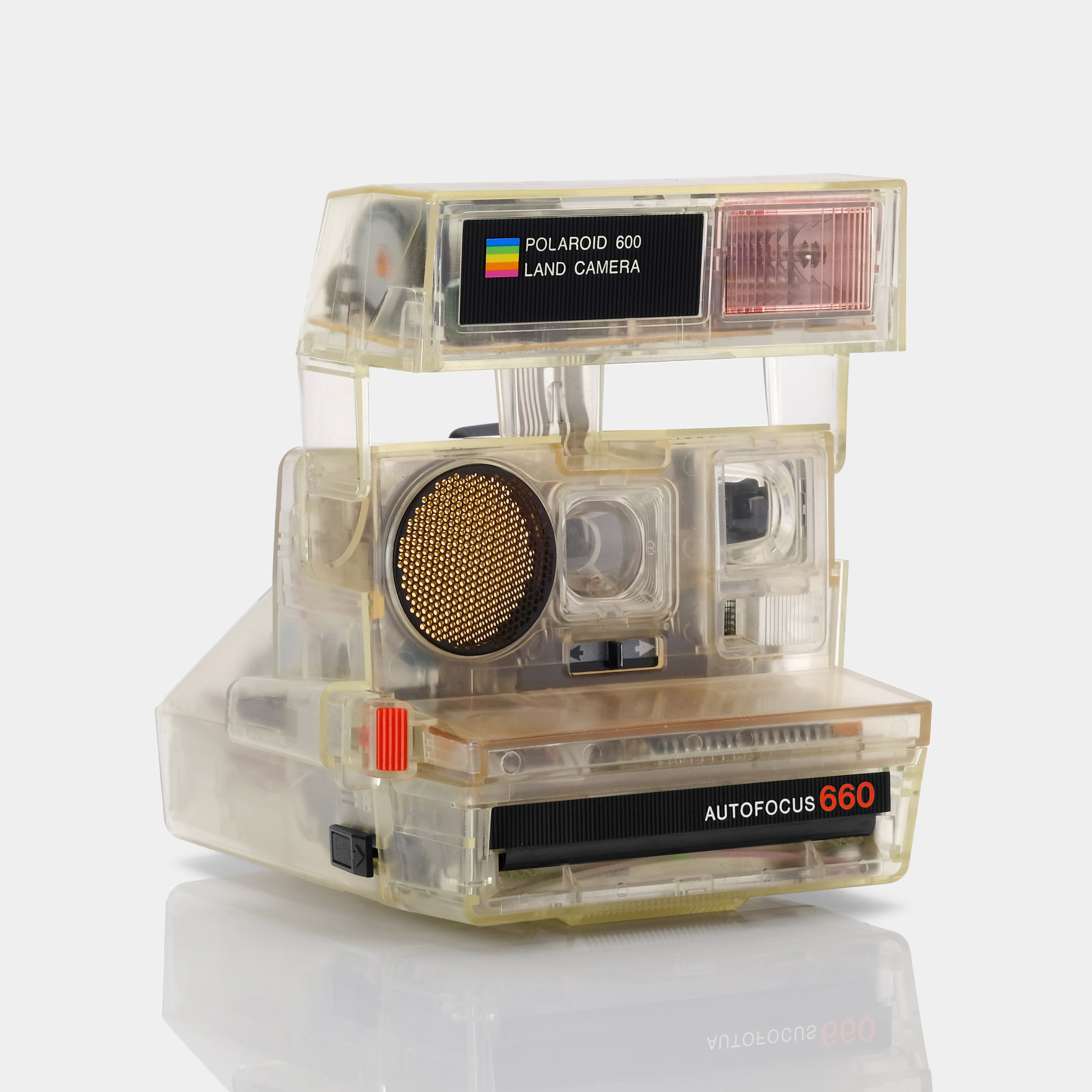 Polaroid Sun660 Transparent Clear Engineering Model Camera