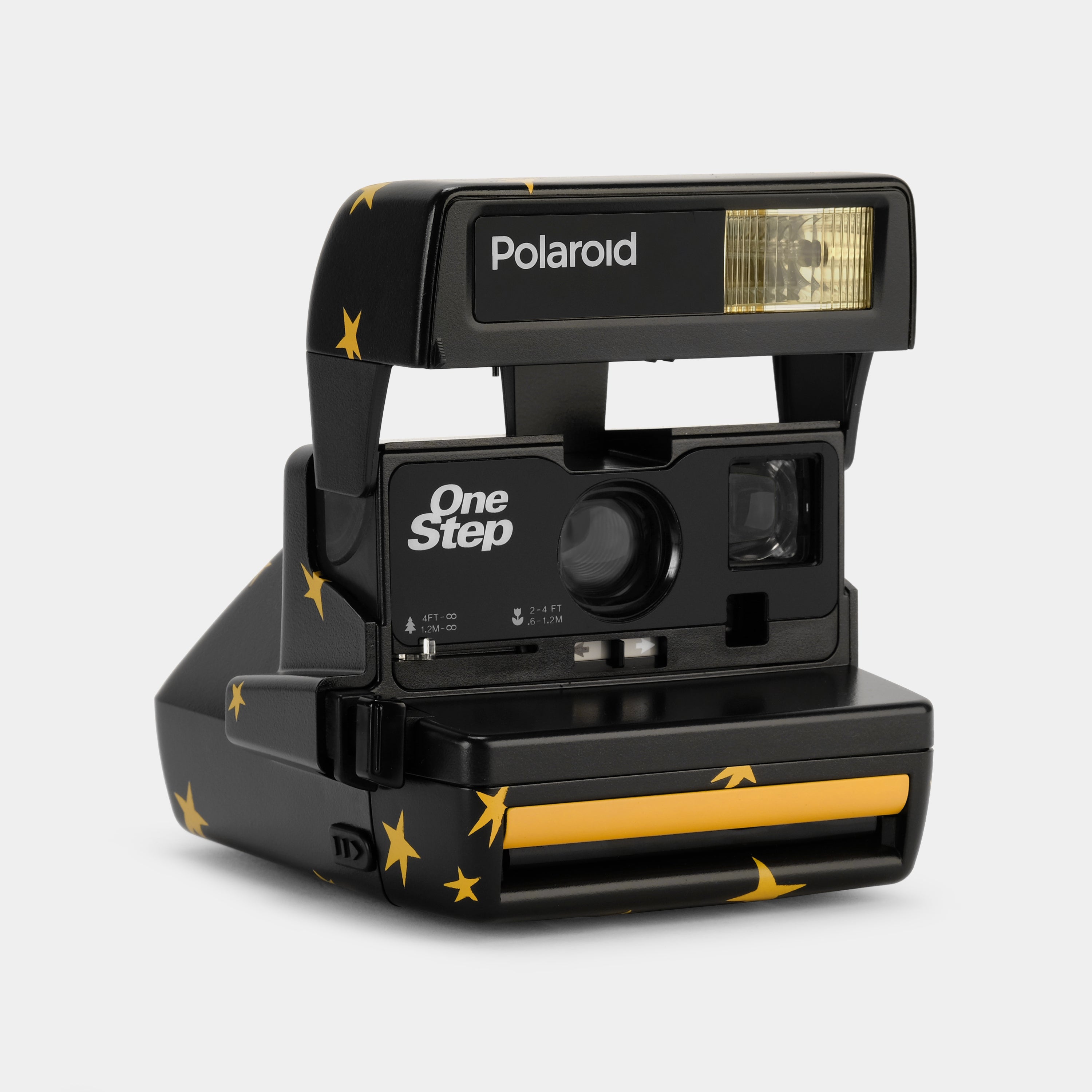 Polaroid 600 Black and Yellow Stars Instant Film Camera