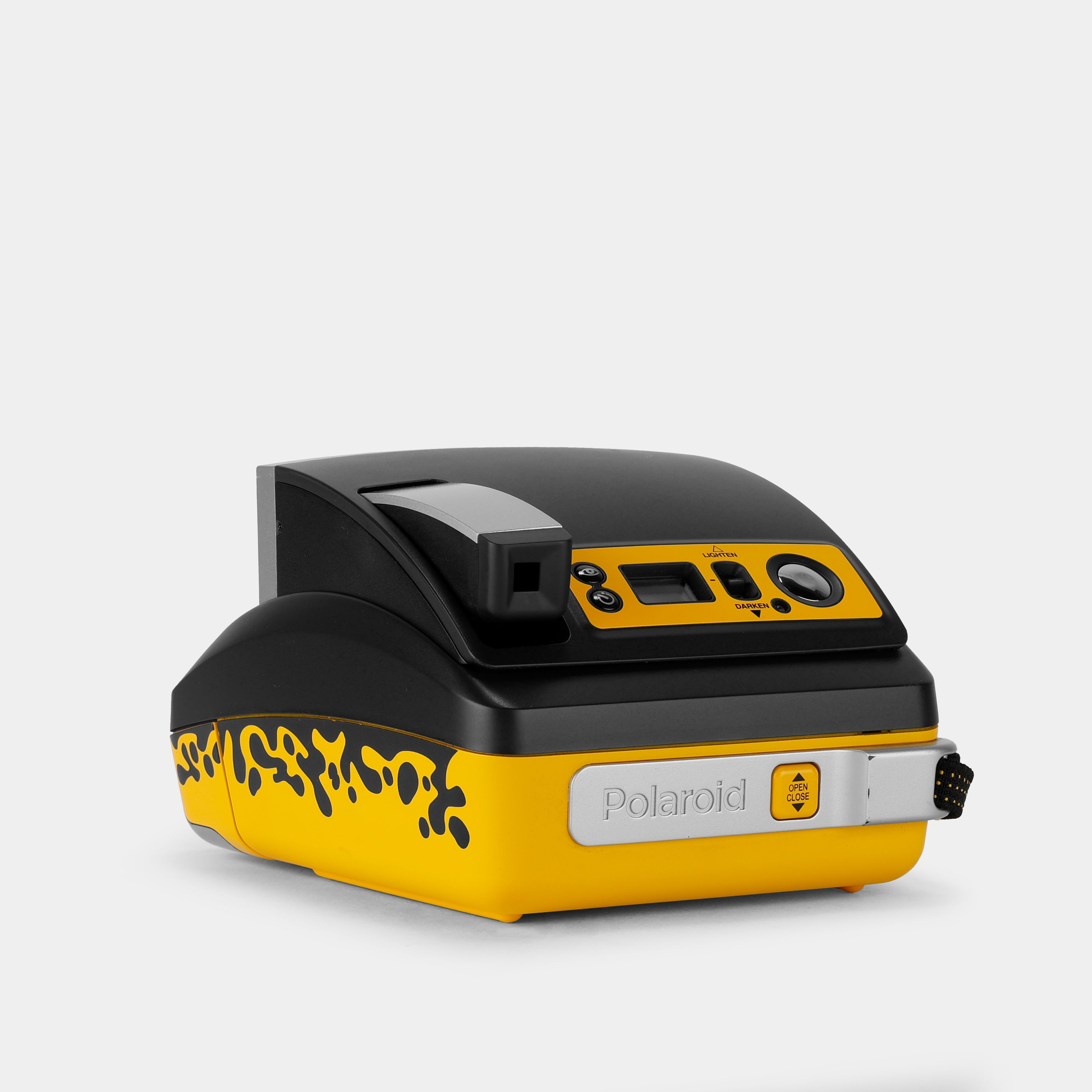 Polaroid One600 Poison Frog Black and Yellow Instant Film Camera