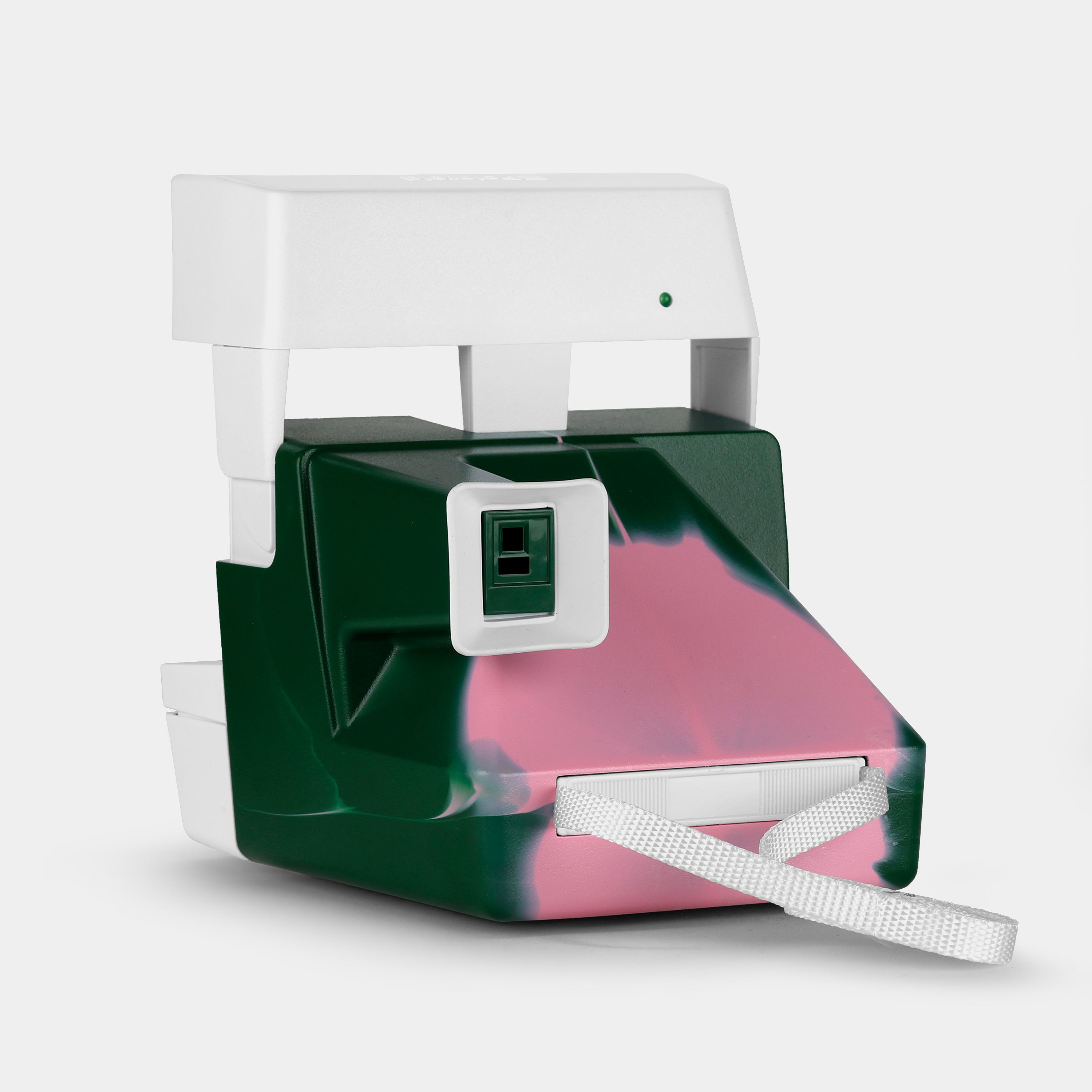 Polaroid 600 Green and Pink Swirl Instant Film Camera