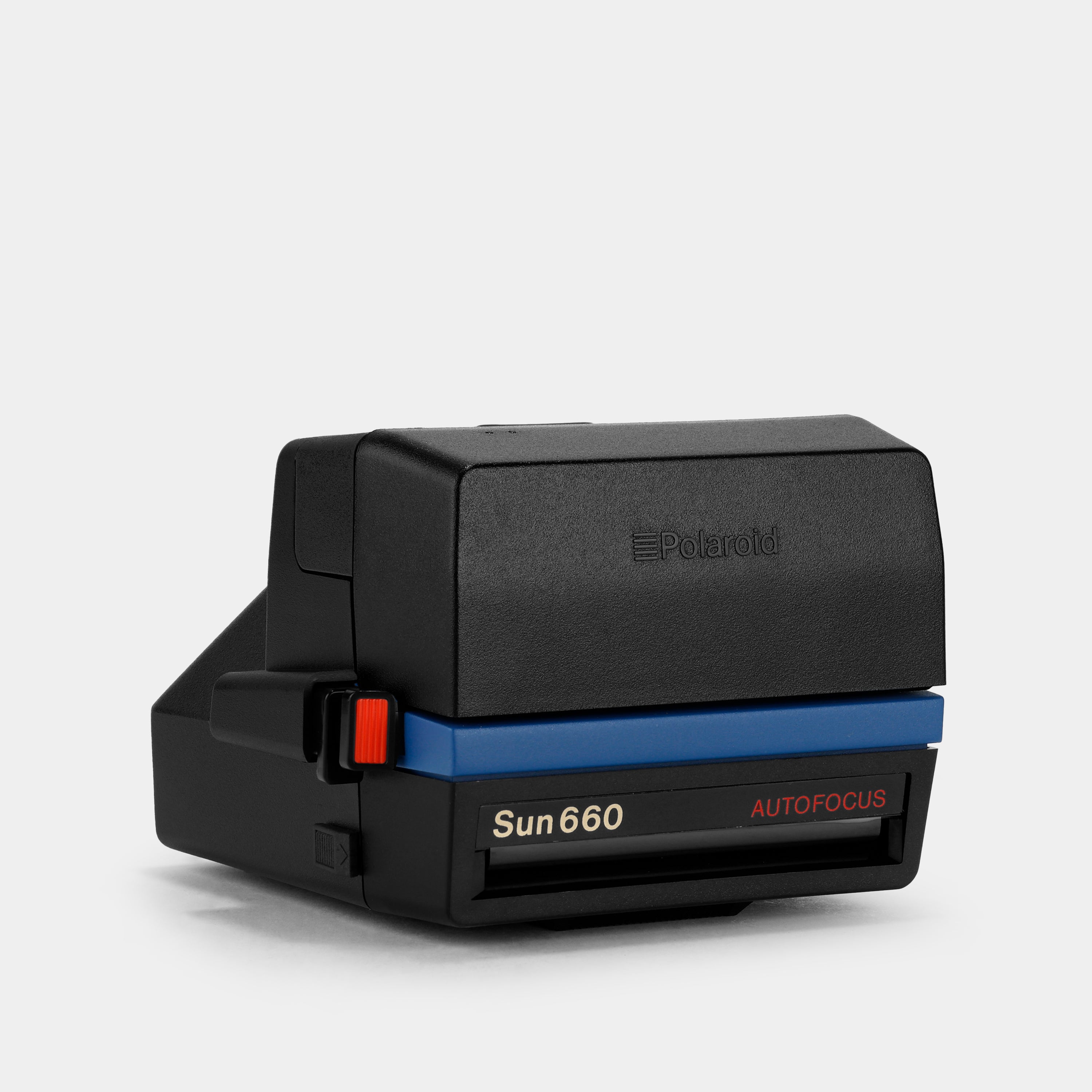 Polaroid 600 Sun660 Autofocus Blue Instant Film Camera