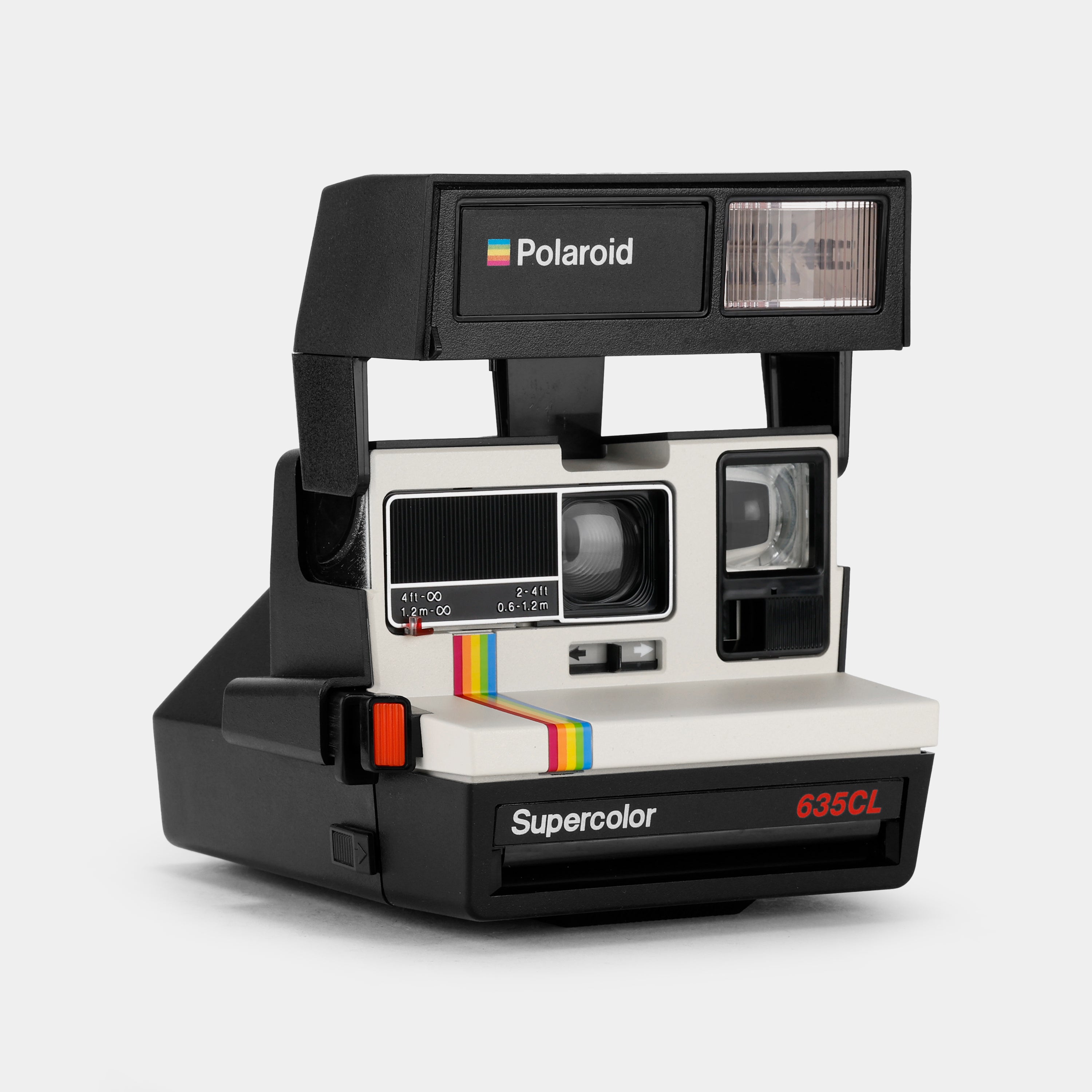 Polaroid 600 Supercolor 635 CL White Instant Film Camera