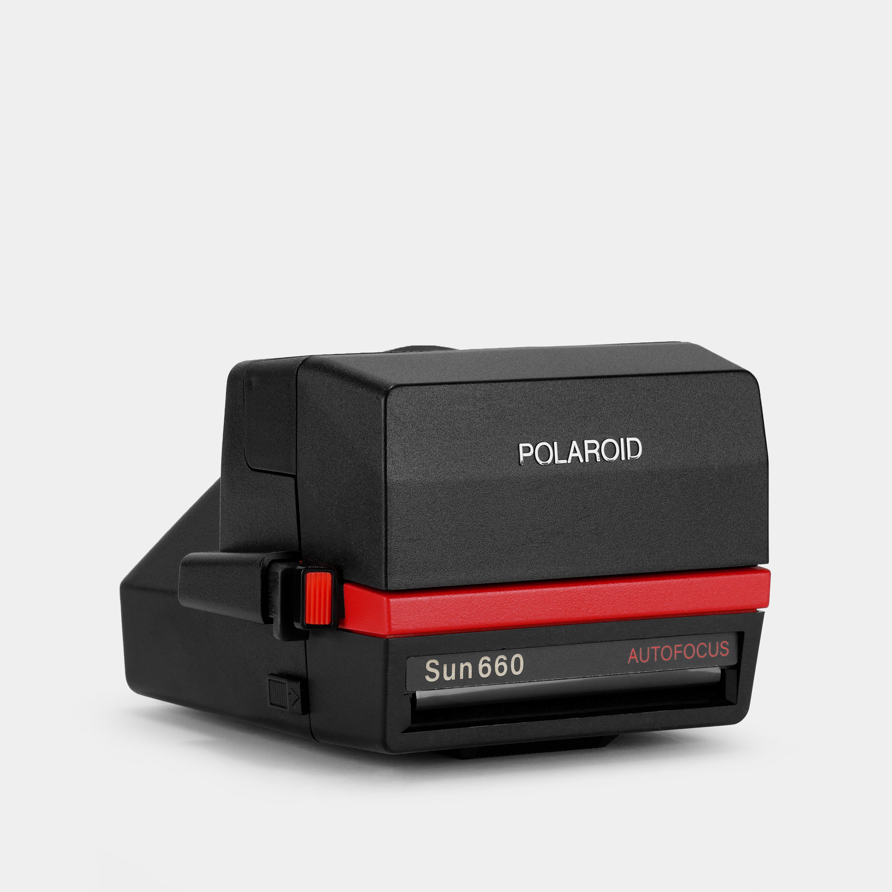 Polaroid 600 Sun660 Autofocus Red Instant Film Camera