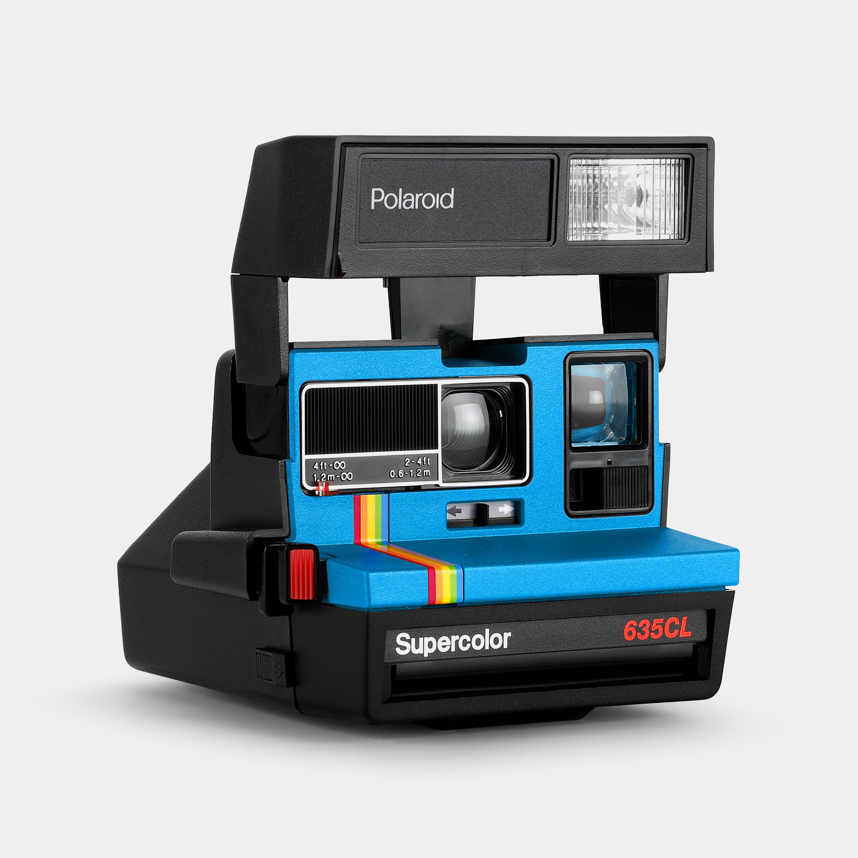 Polaroid 600 Supercolor 635 CL Blue Instant Film Camera – Retrospekt