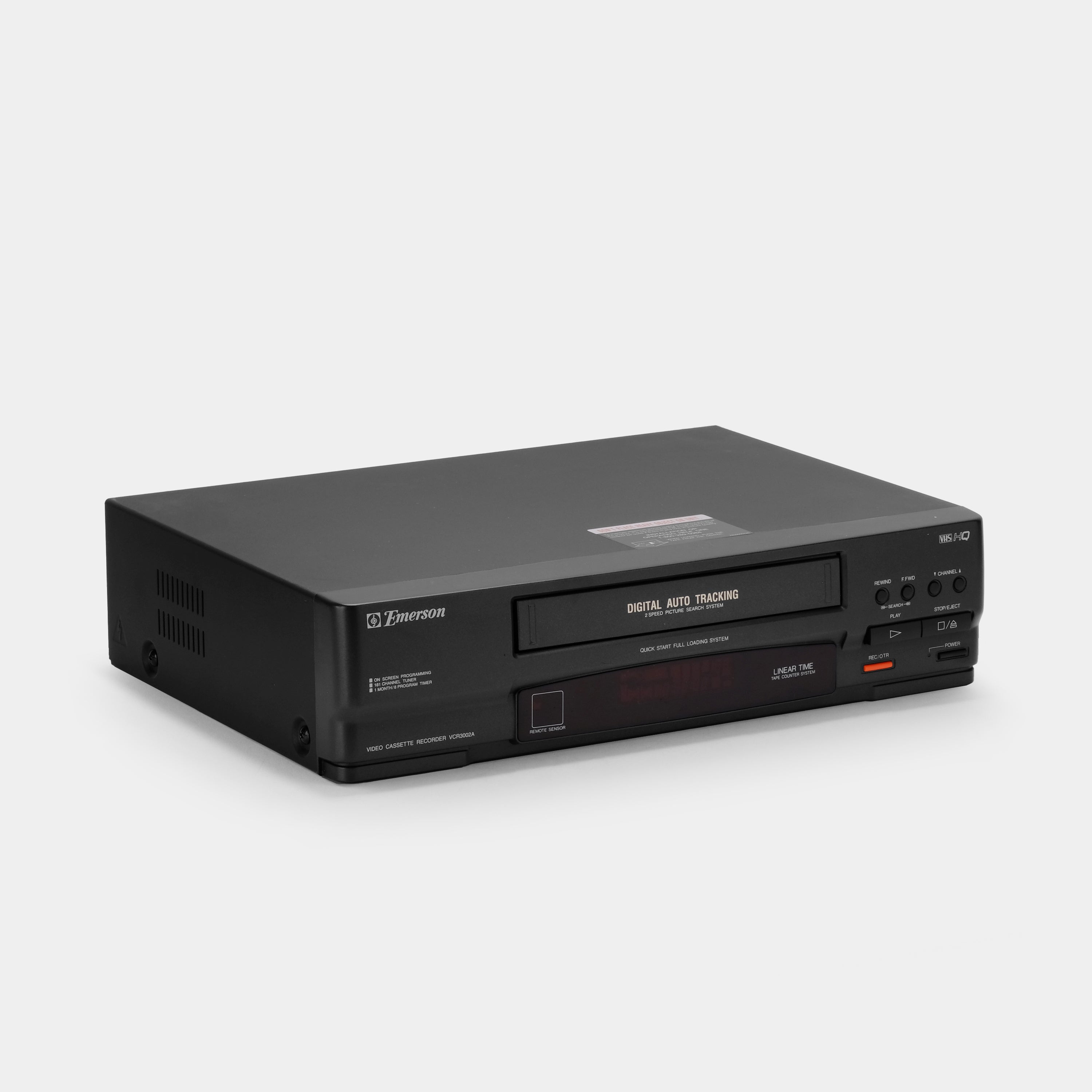 Emerson VCR3002A VCR VHS Player