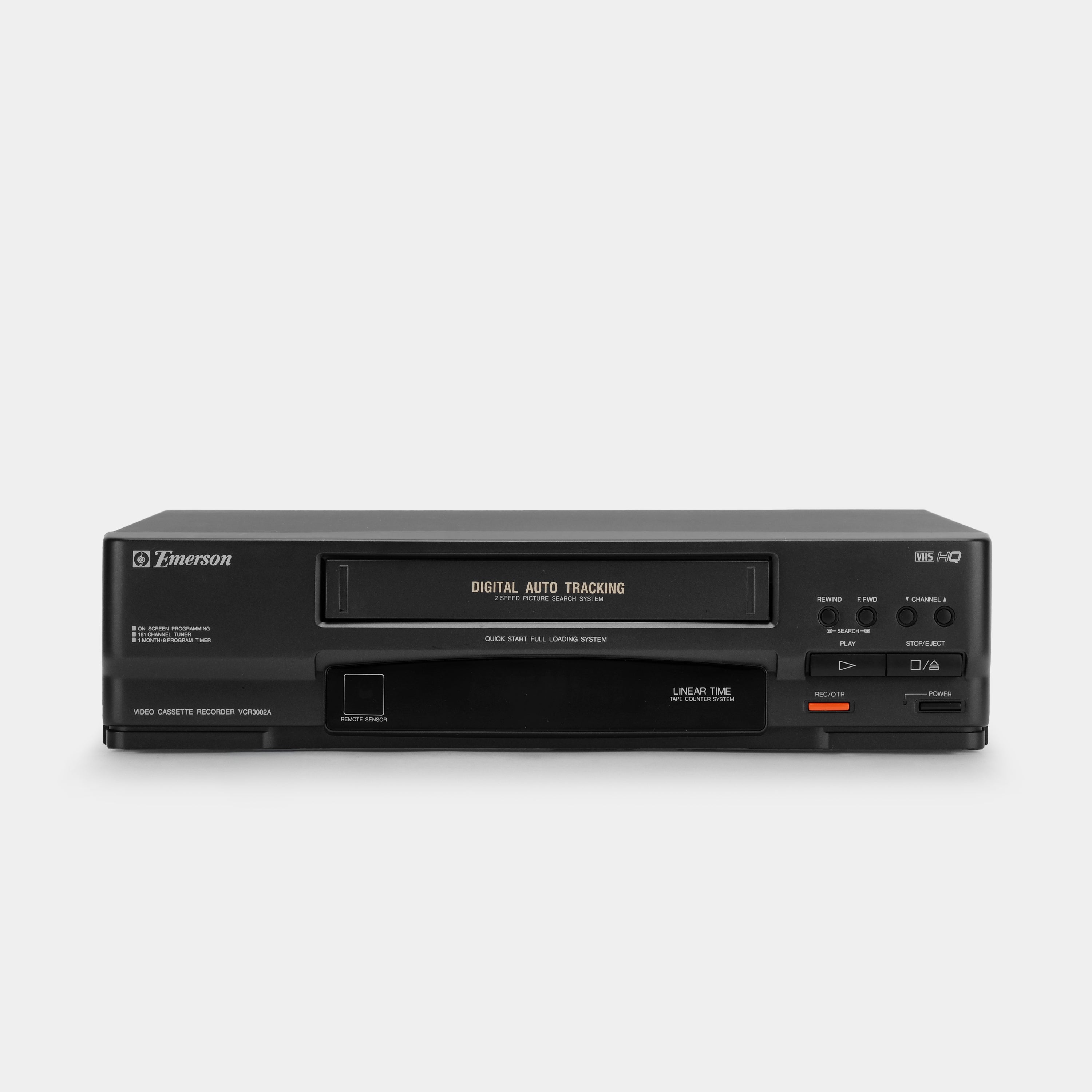 Emerson VCR3002A VCR VHS Player