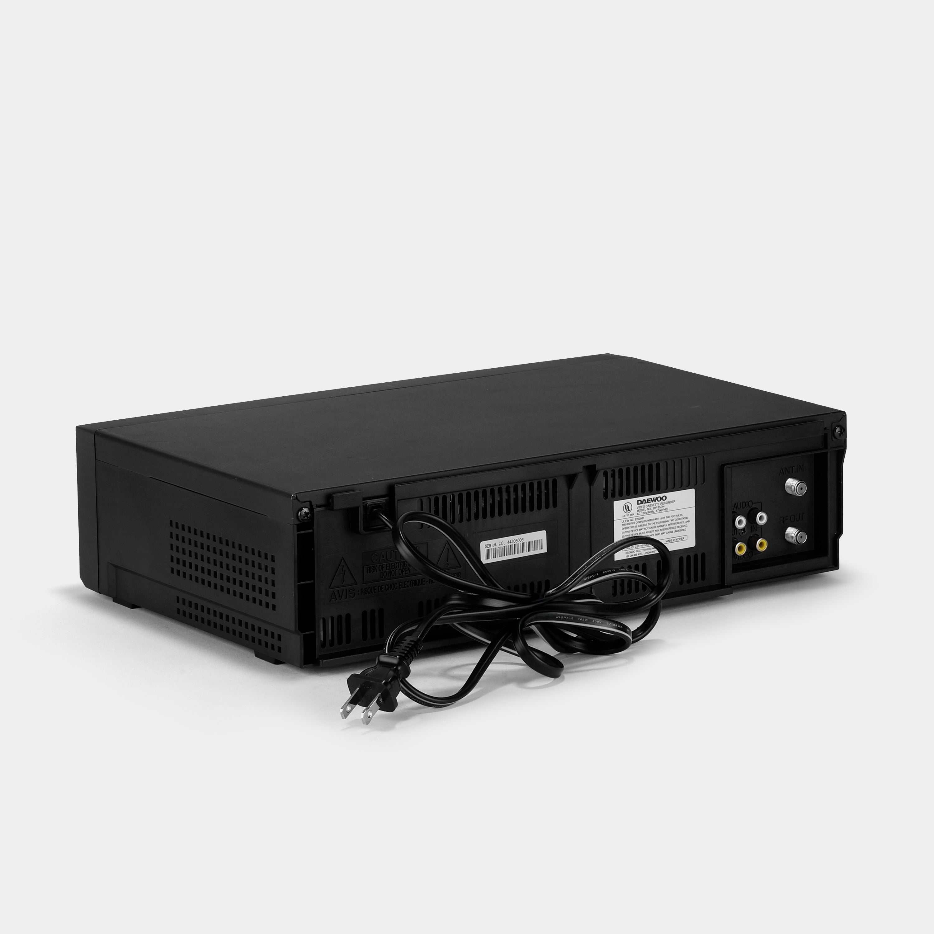 Daewoo DV-T5DN VCR VHS Player